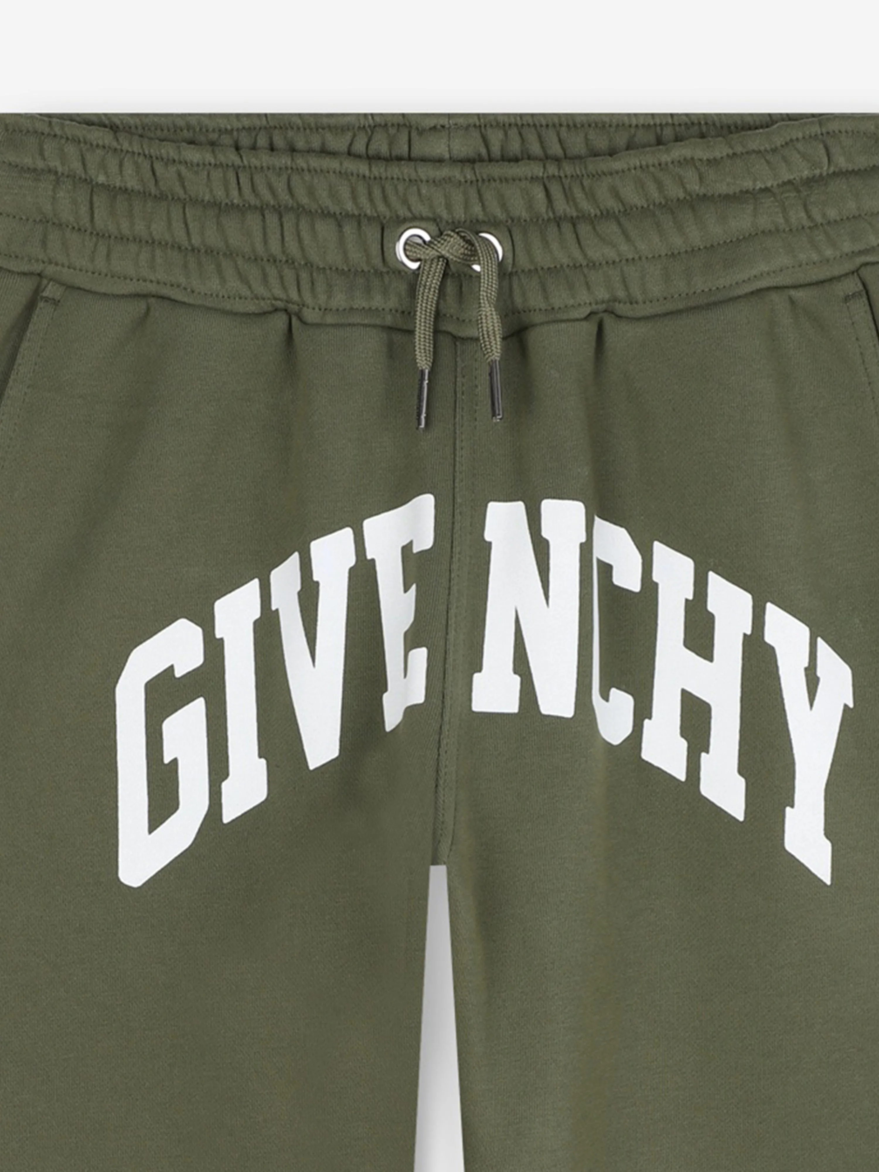 Givenchy Boys Logo Joggers in Green