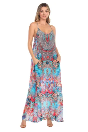 Harriet T-Back Maxi Dress