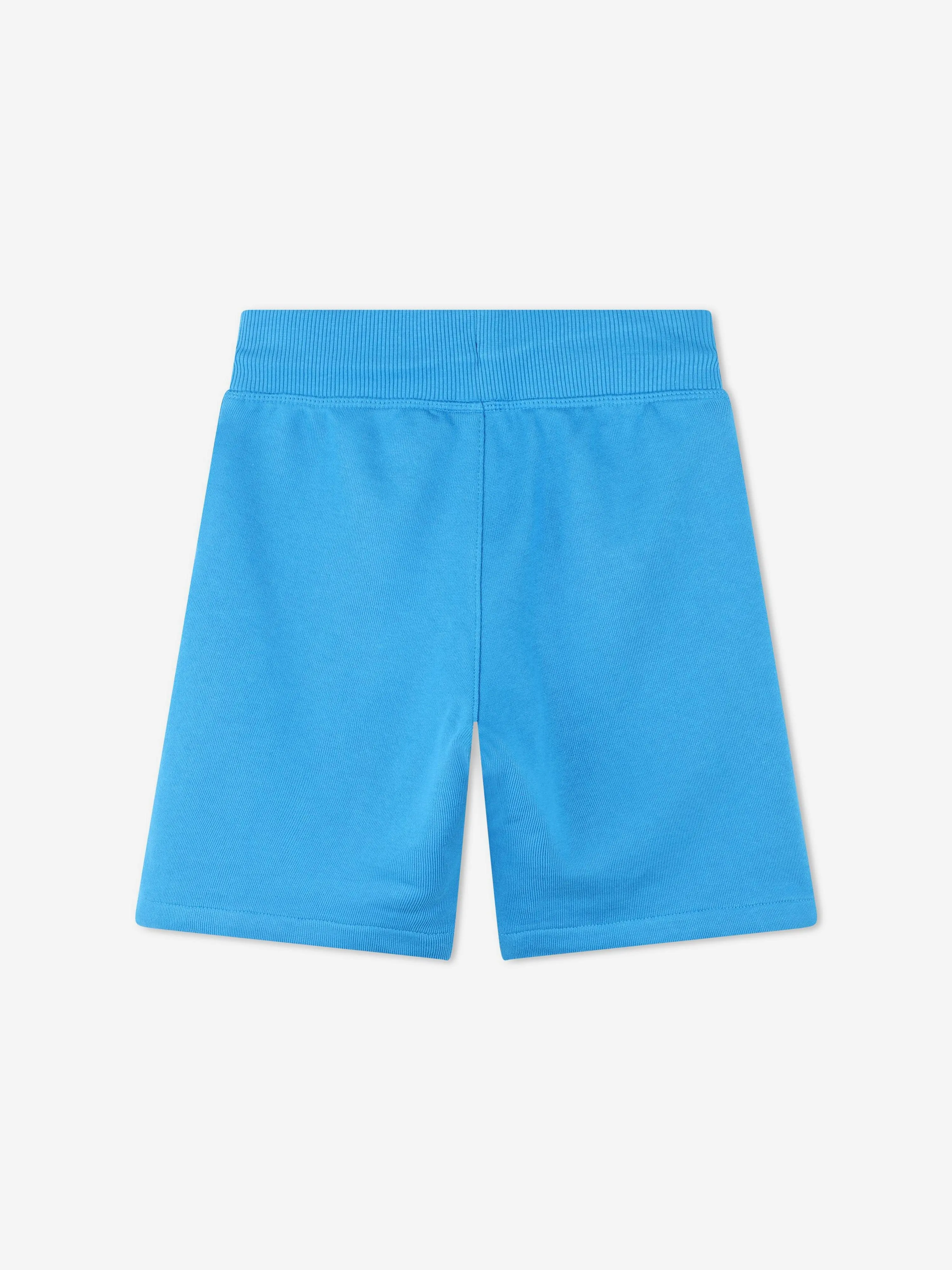 Hugo Boys Logo Print Shorts in Blue