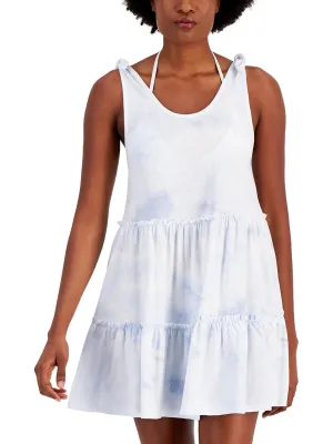 Juniors Womens Cotton Dress Cover-Up
