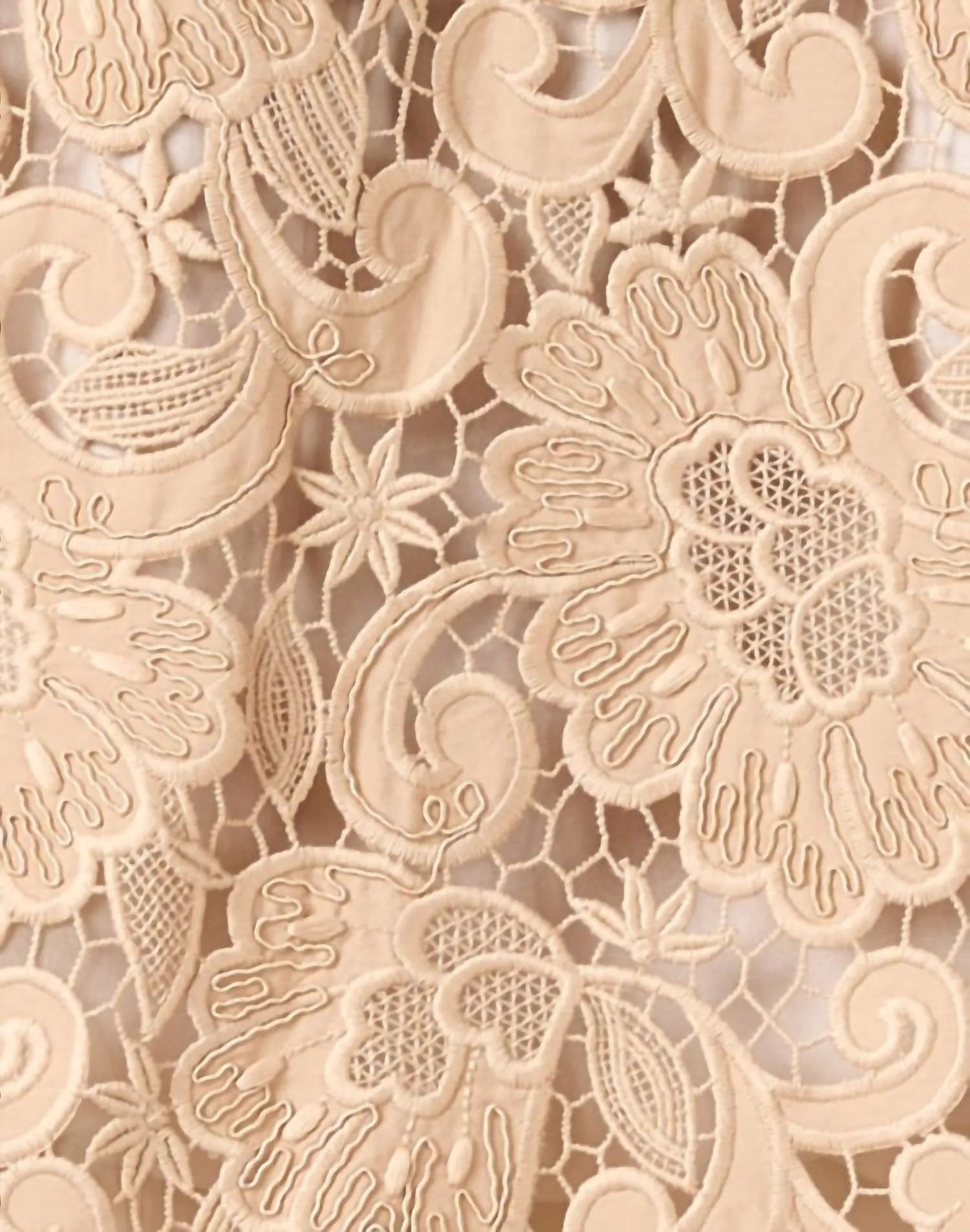 Kaiya Lace Jacket In Teak