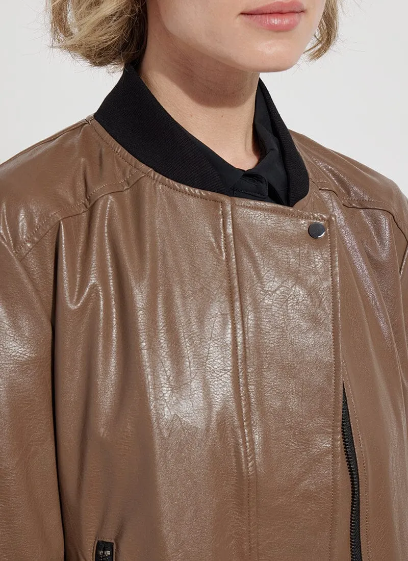 Kellie Bomber Moto Jacket