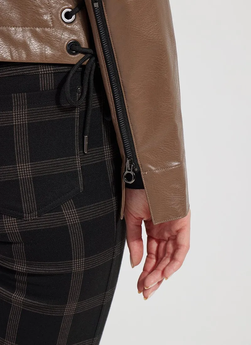 Kellie Bomber Moto Jacket