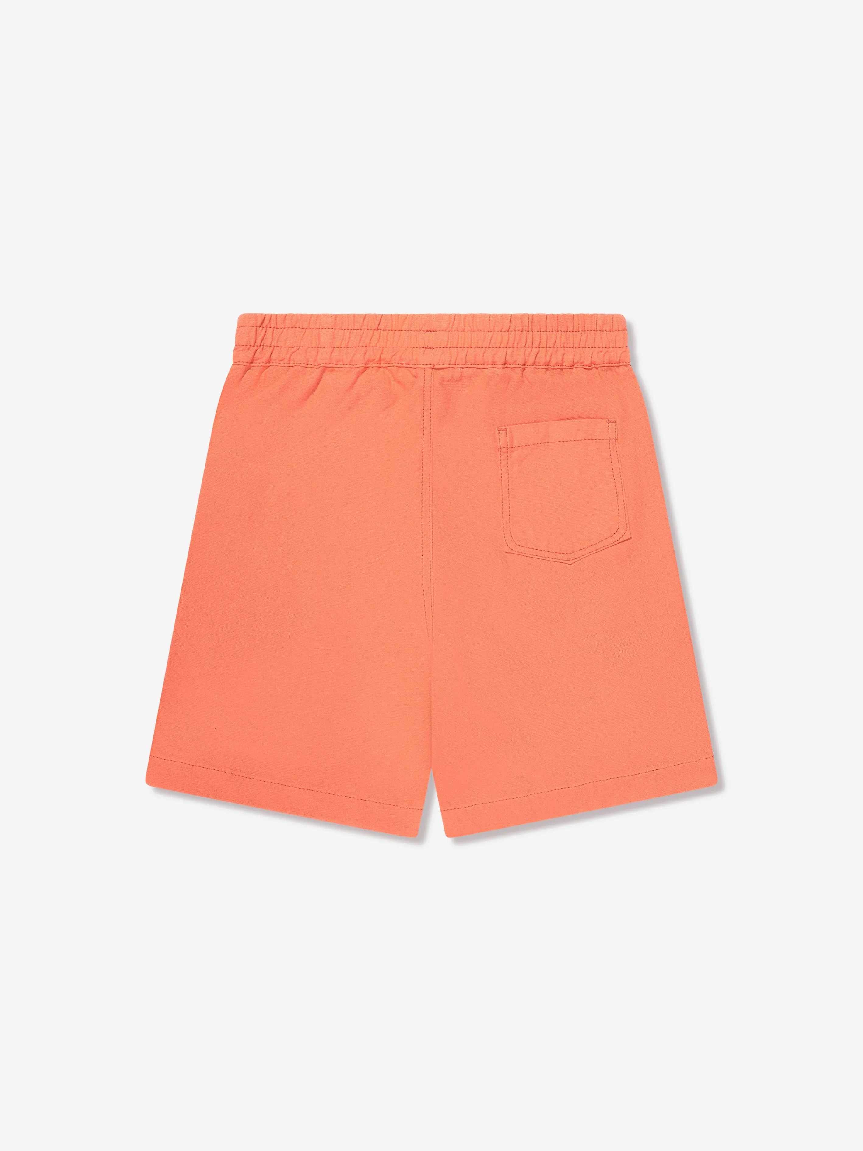 KENZO Boys Logo Bermuda Shorts in Red