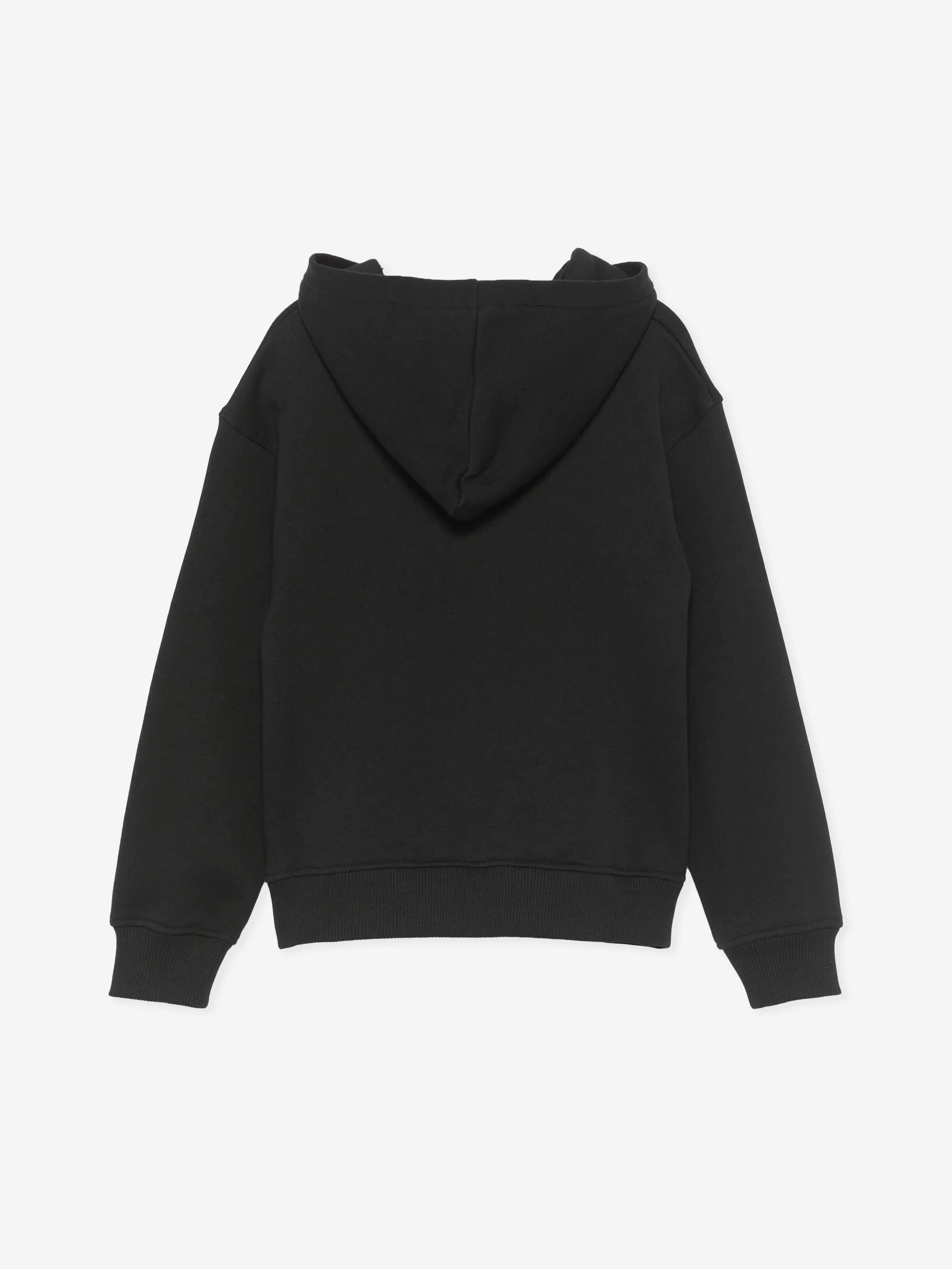 Kids Bear Logo Hoodie in Black