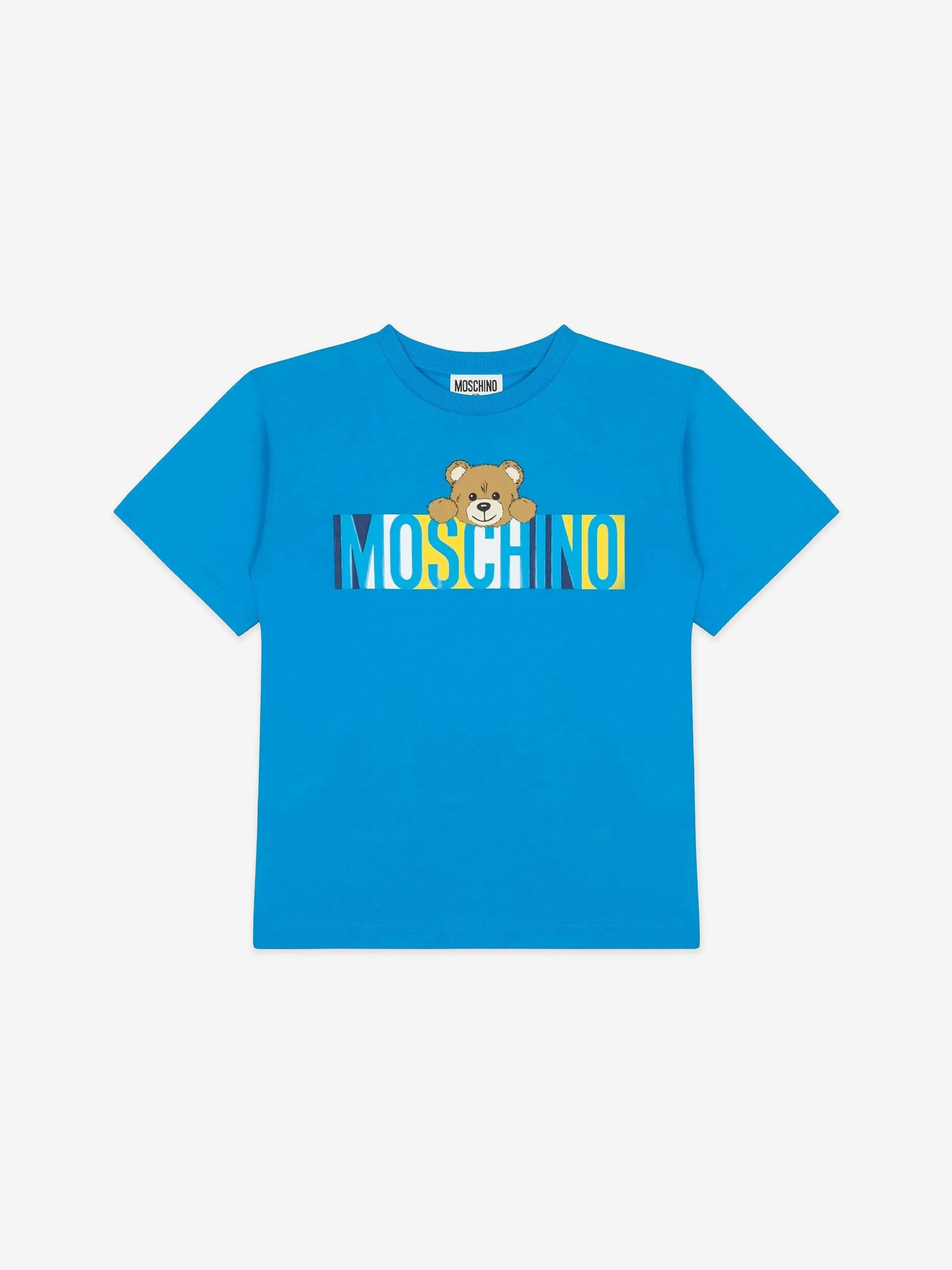 Kids Bear Logo T-Shirt in Blue