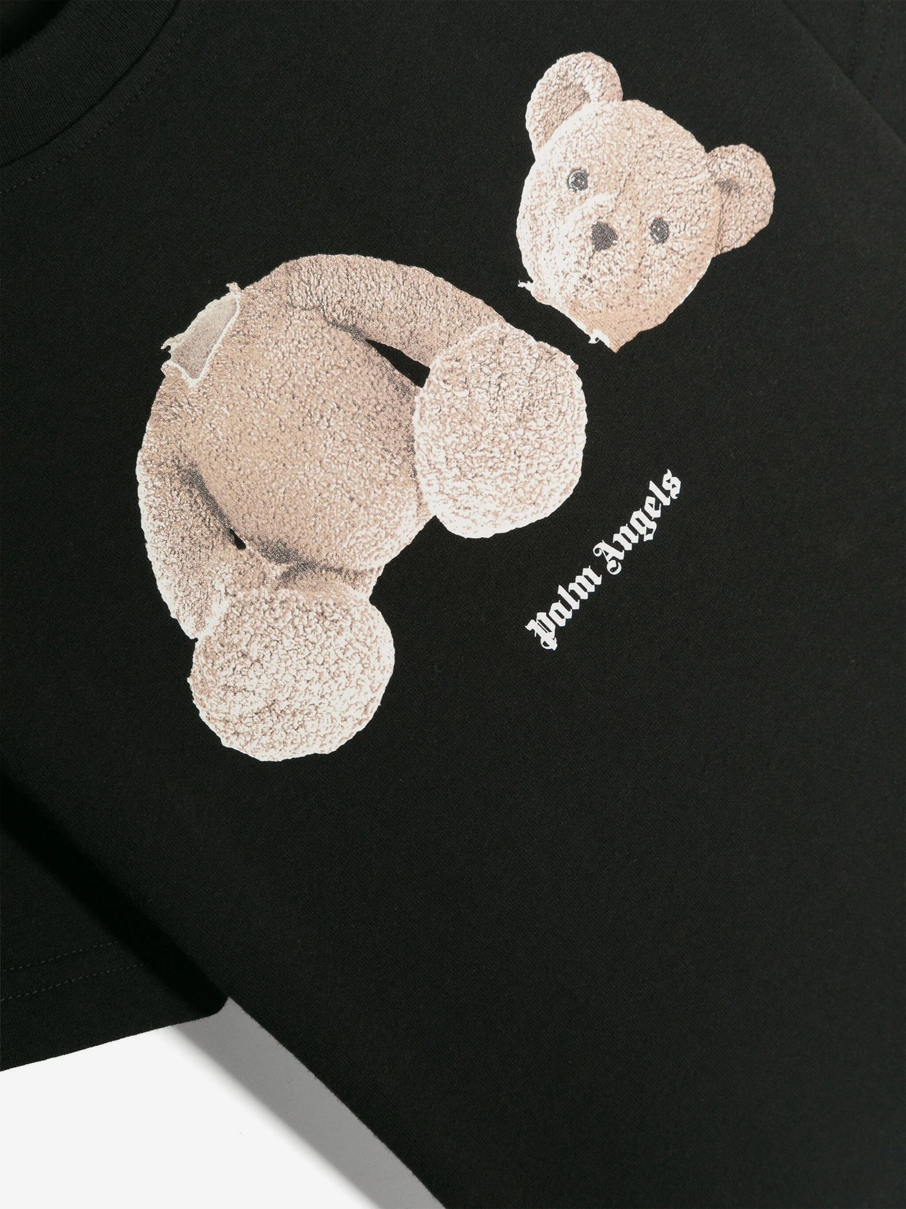Kids Bear T-Shirt in Black