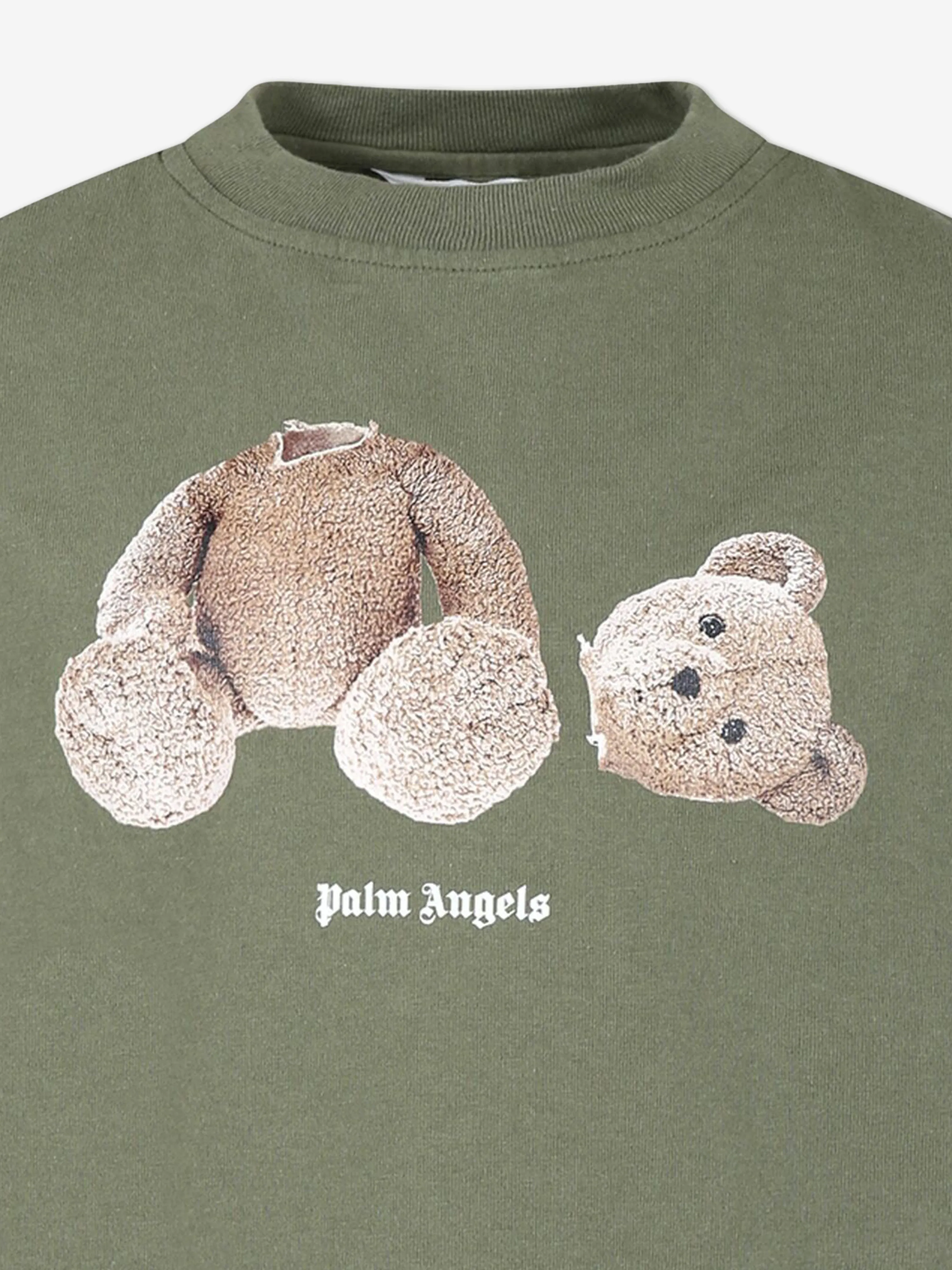 Kids Bear T-Shirt in Green