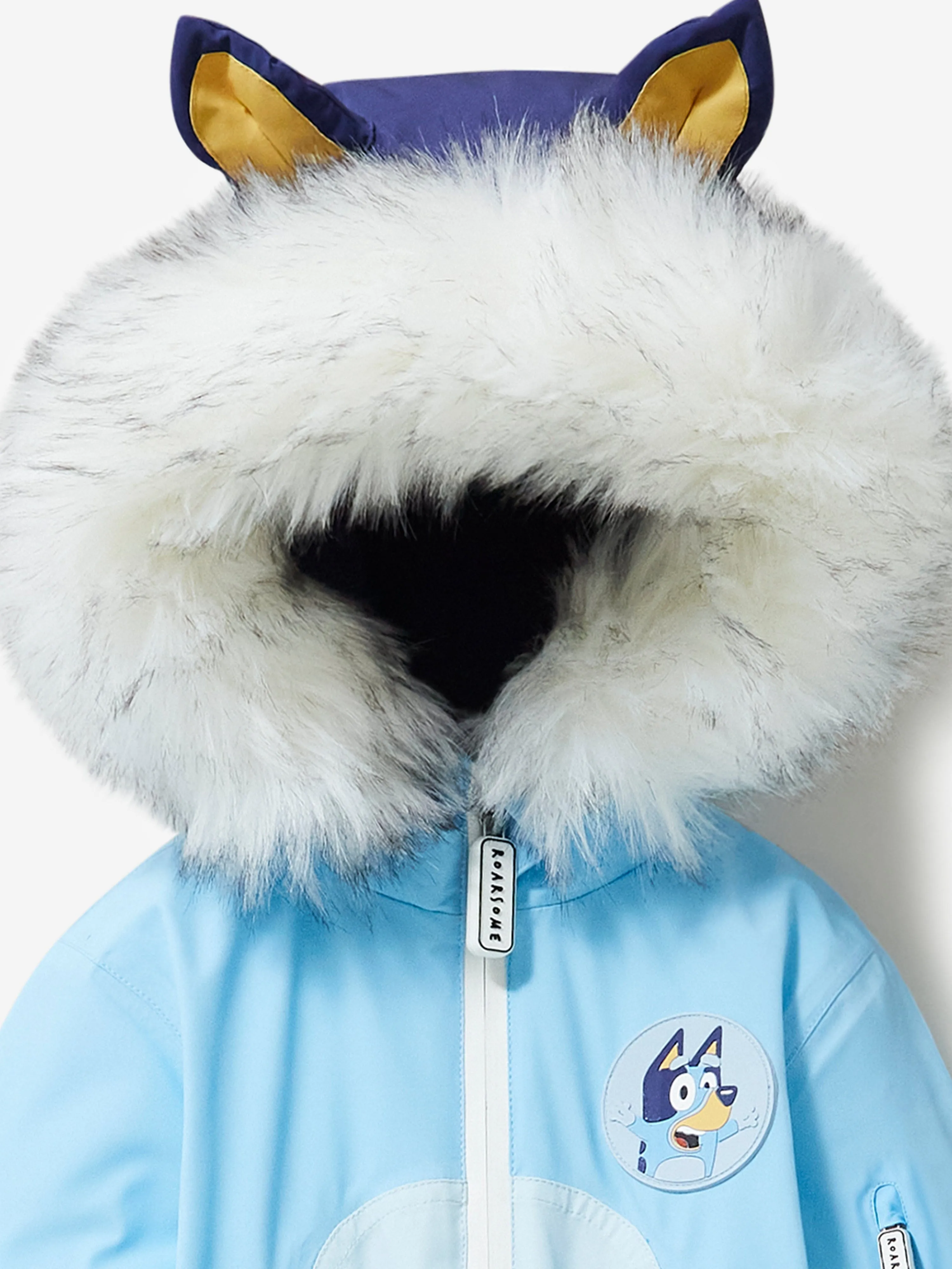 Kids Bluey Snowsuit in Blue