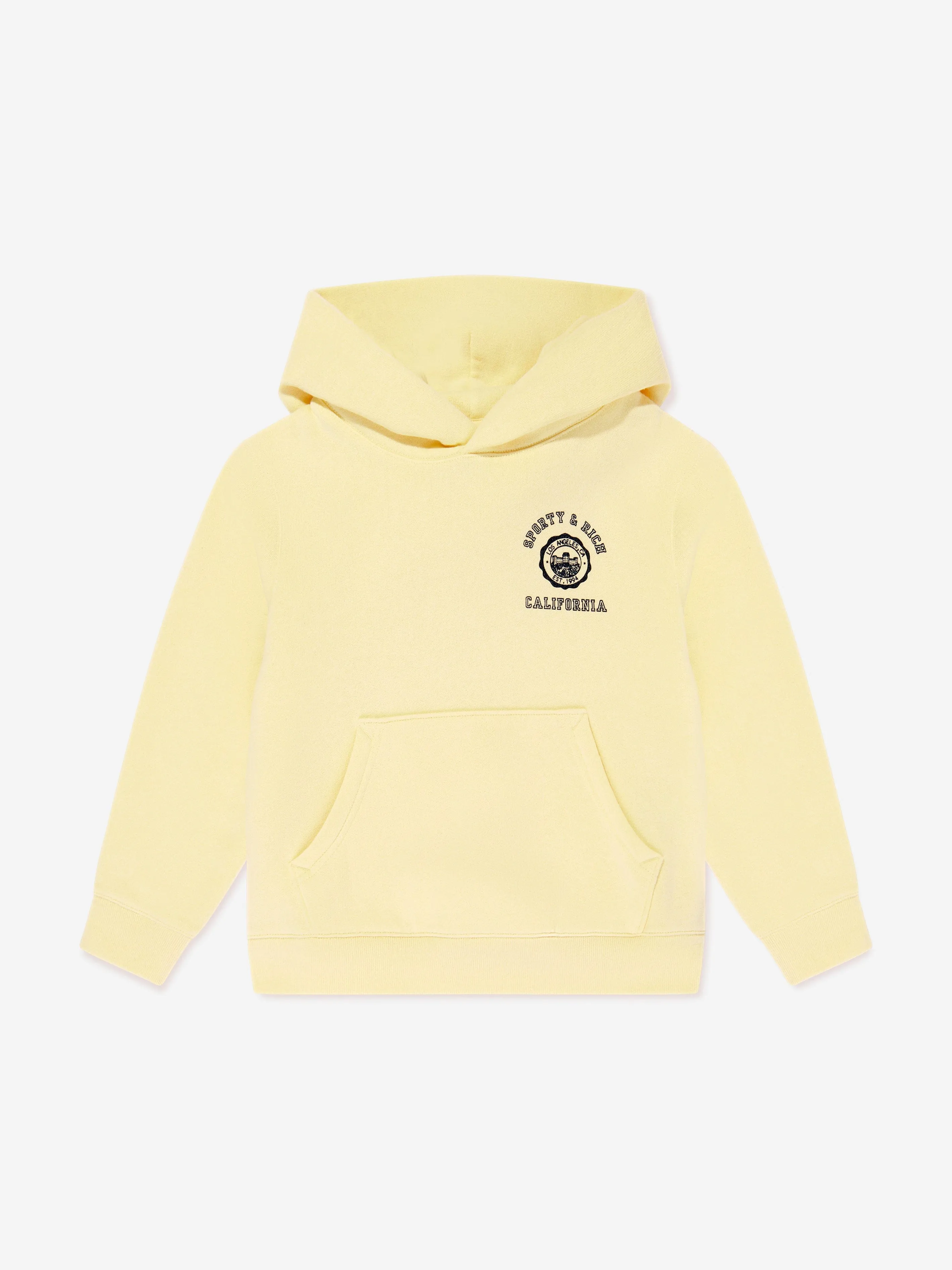 Kids California Emblem Hoodie in Yellow