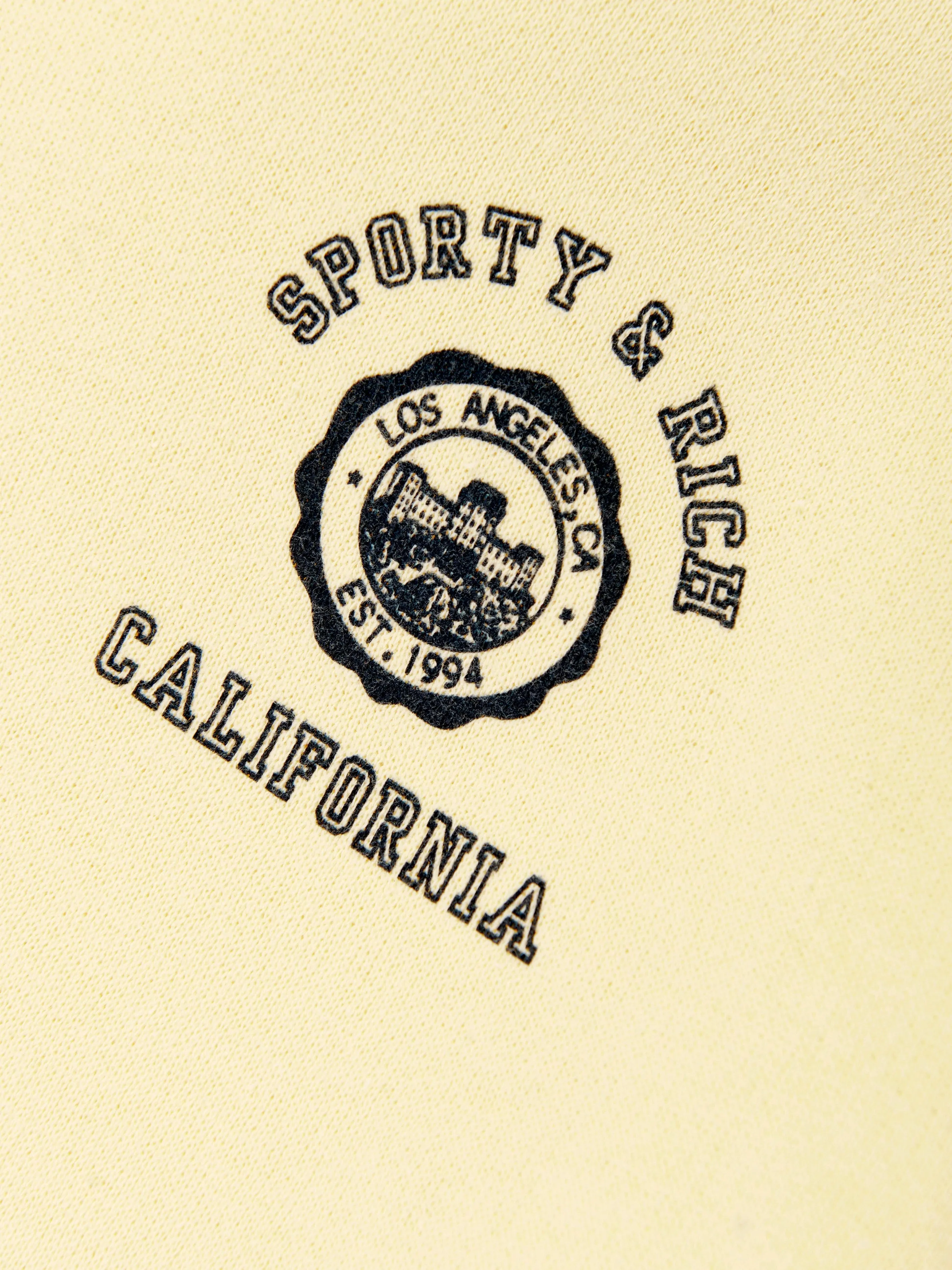 Kids California Emblem Hoodie in Yellow