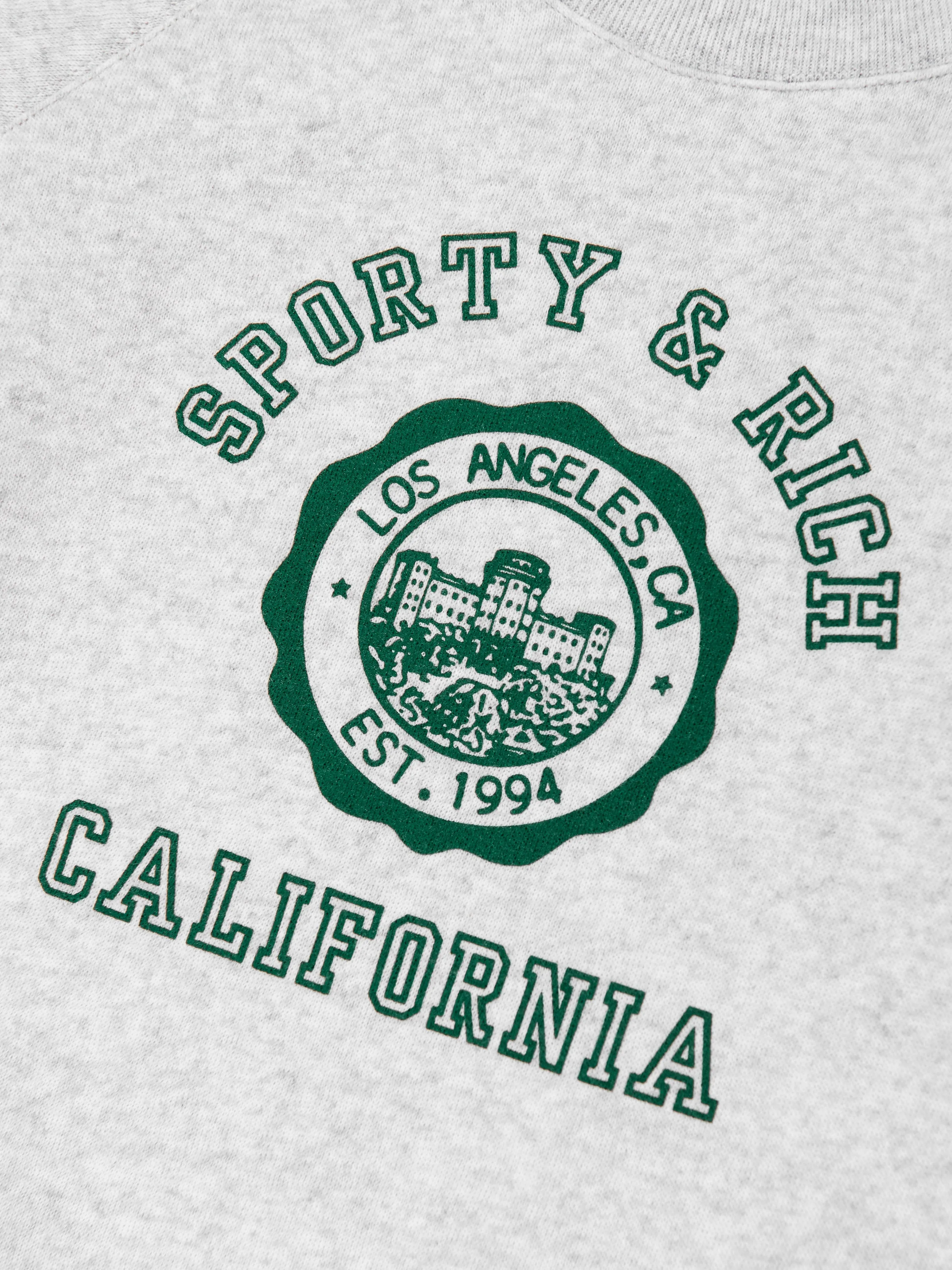 Kids California Emblem Sweatshirt in Grey