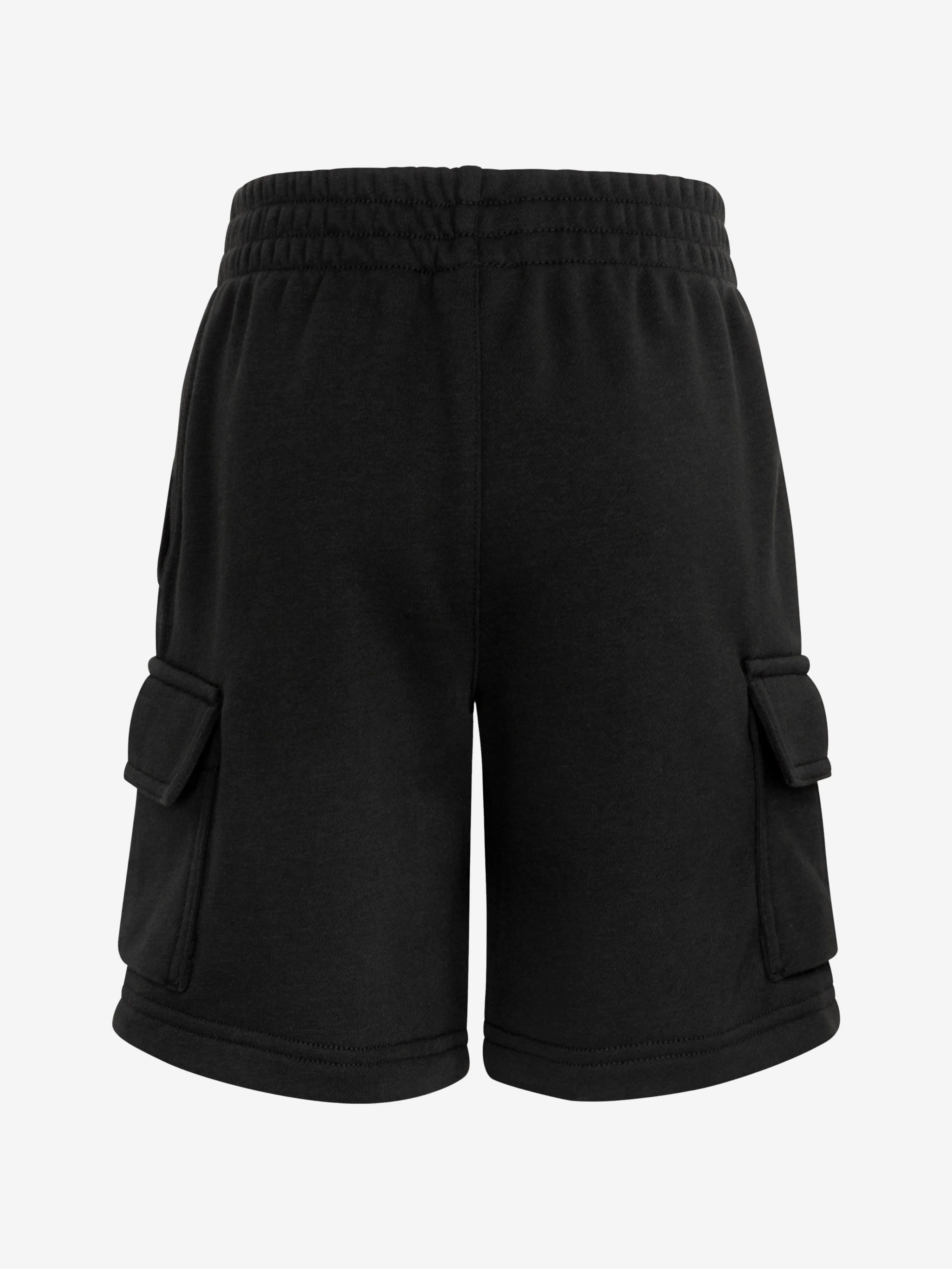 Kids Cargo Shorts in Black
