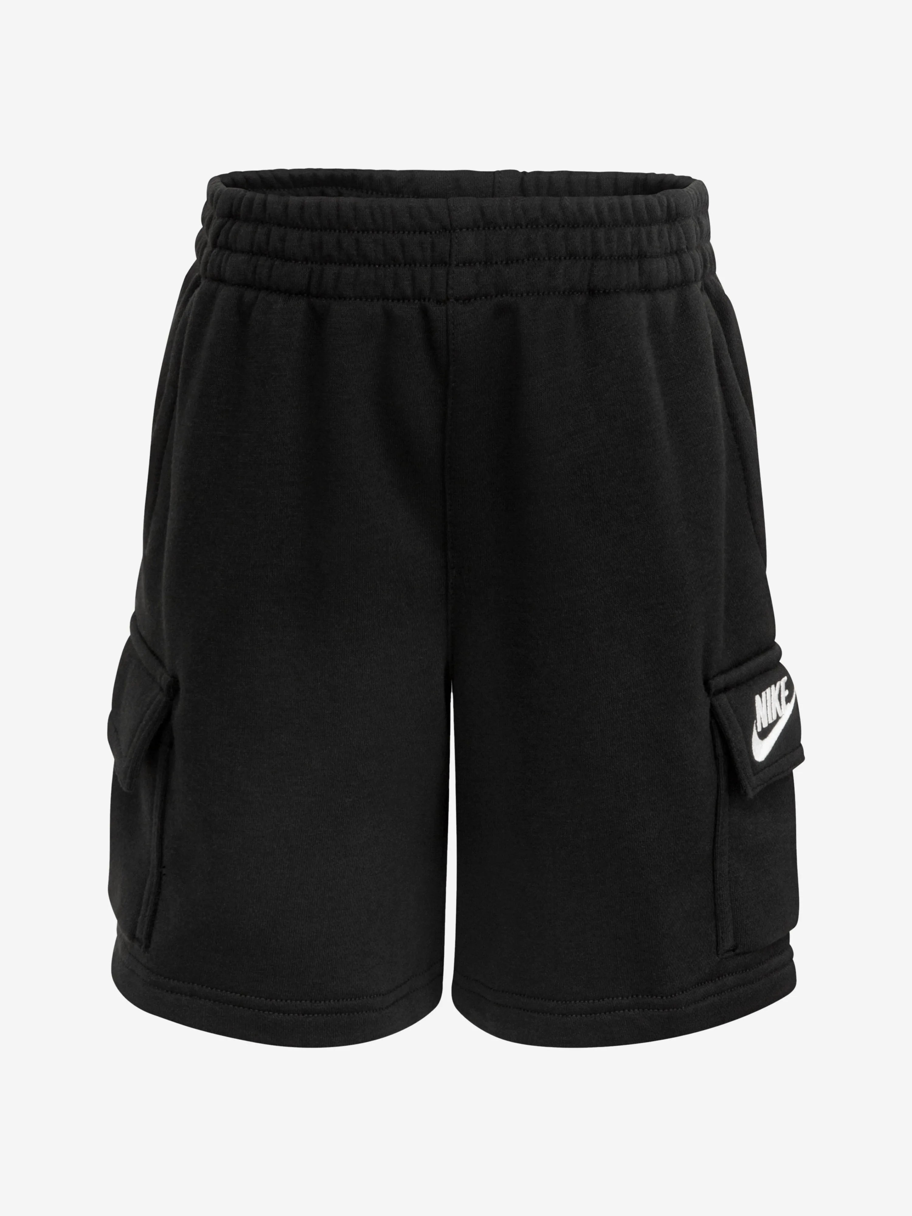 Kids Cargo Shorts in Black