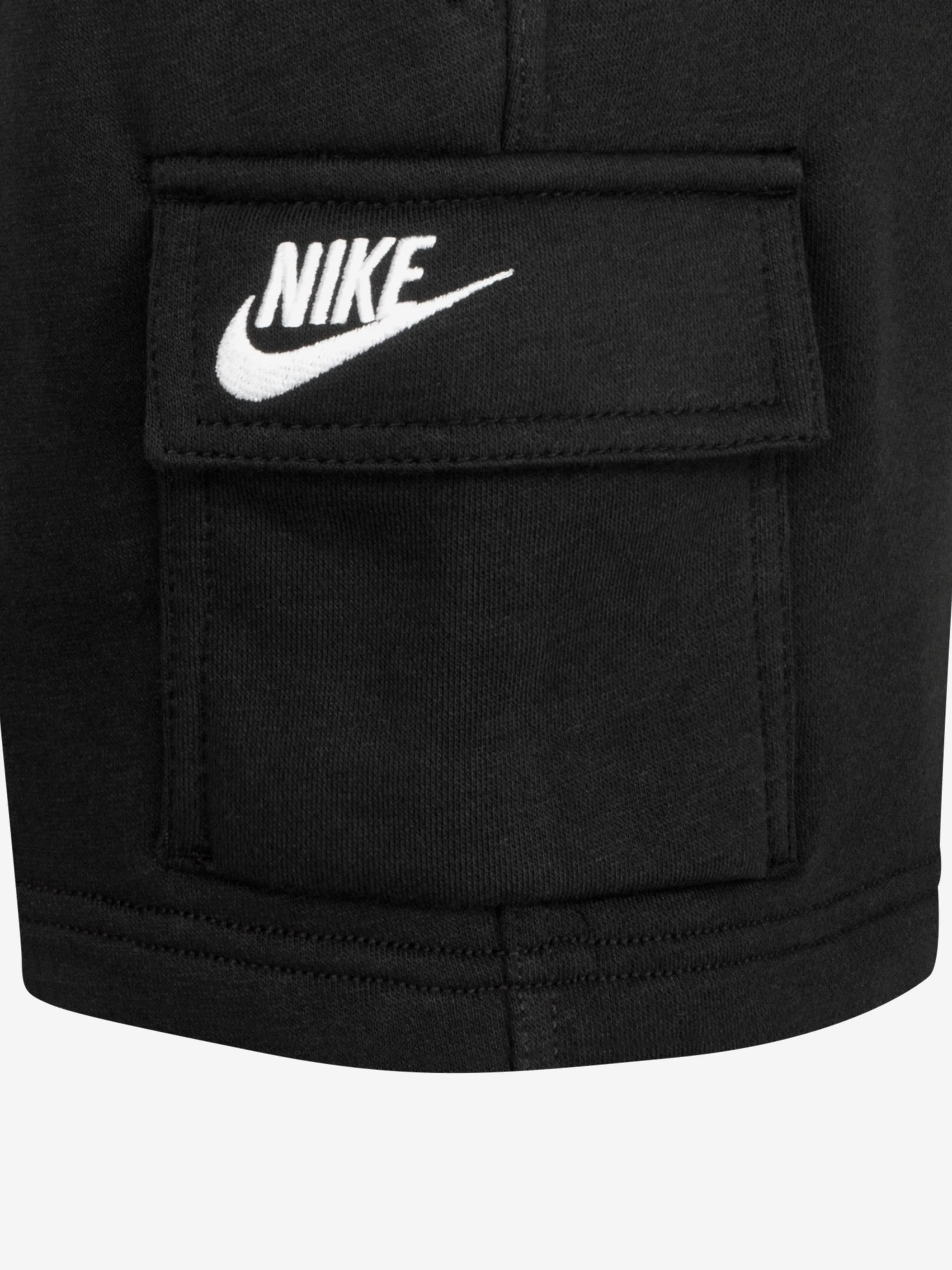 Kids Cargo Shorts in Black