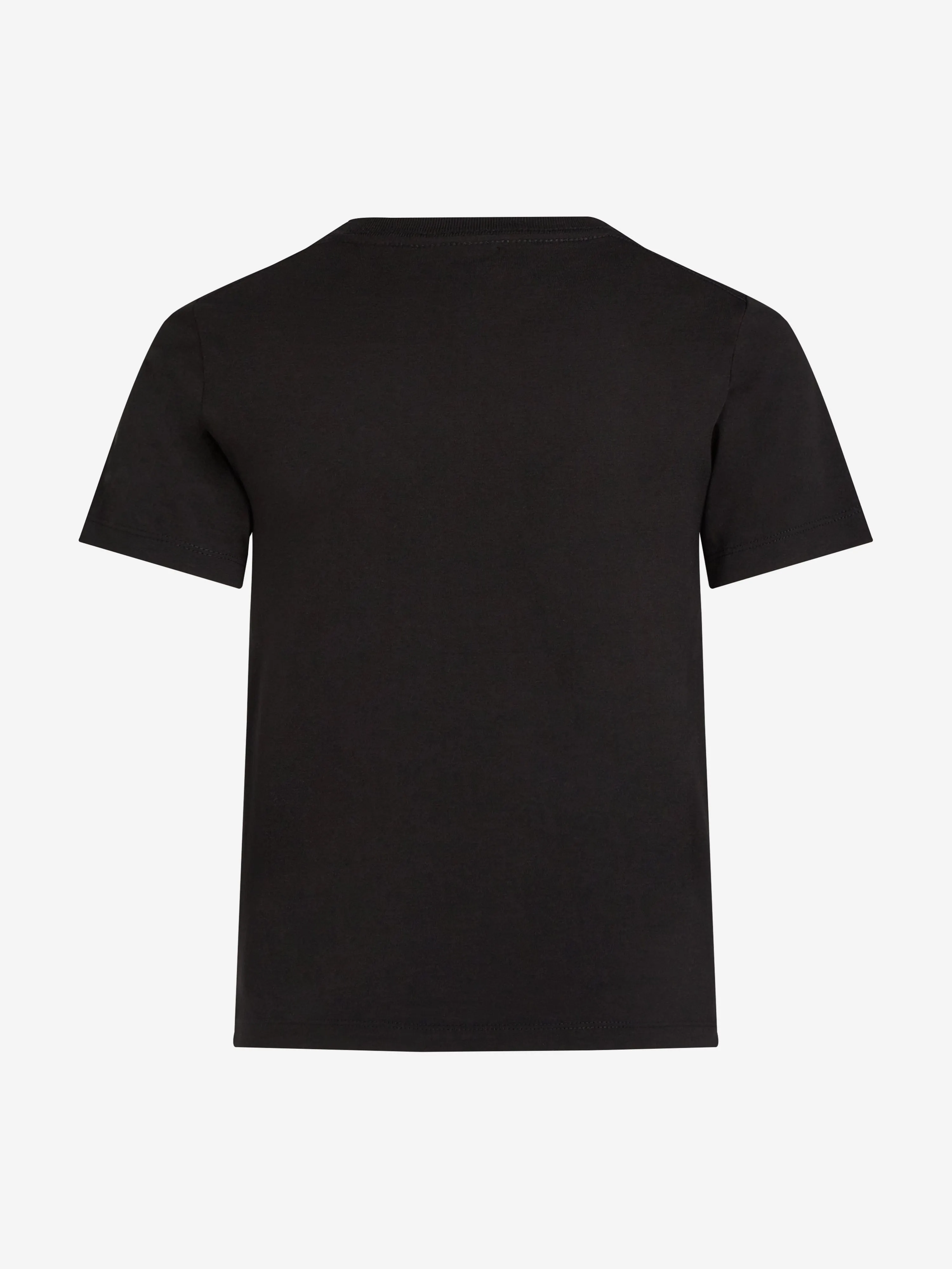 Kids Chest Monologo T-Shirt in Black