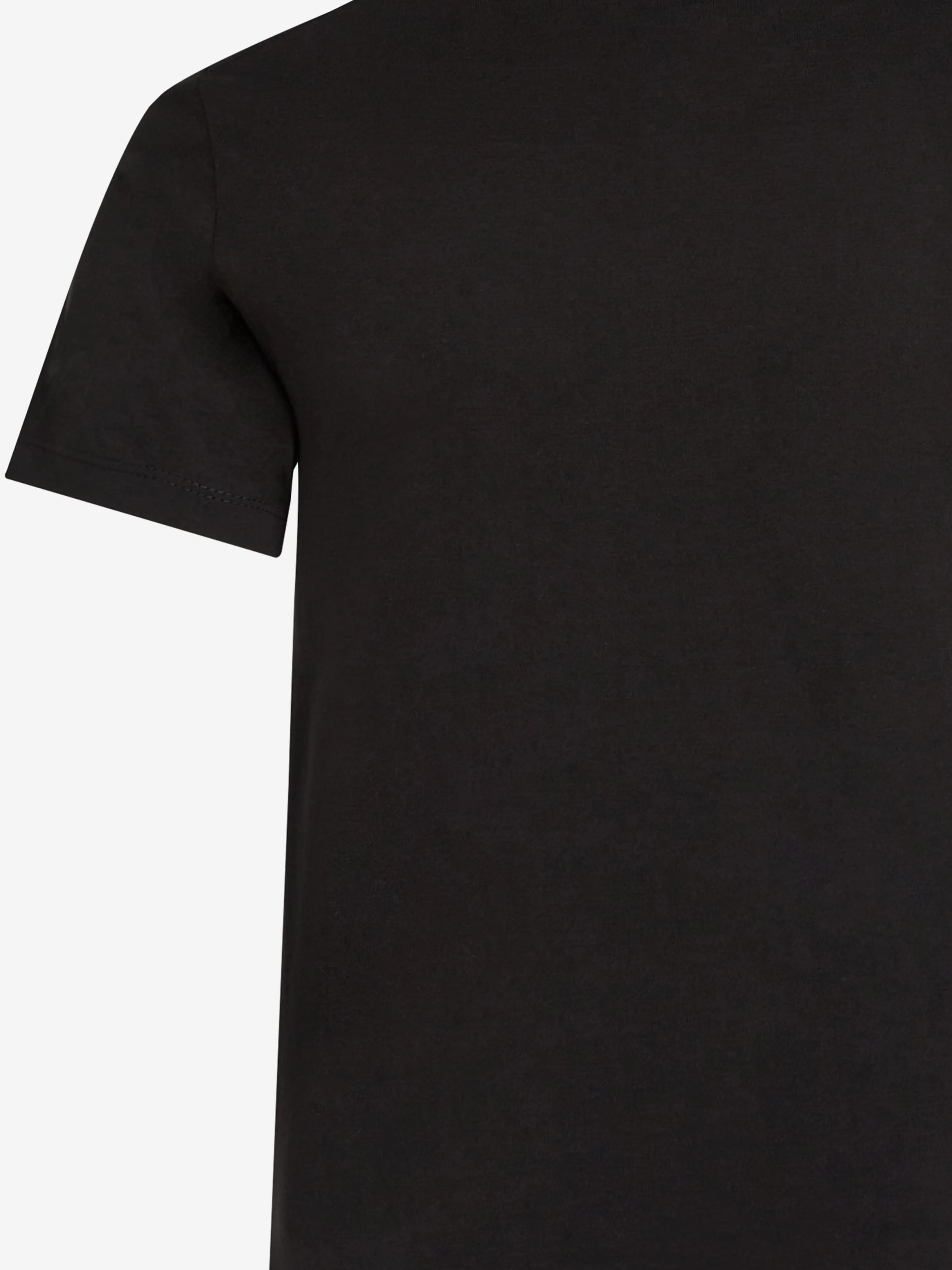 Kids Chest Monologo T-Shirt in Black