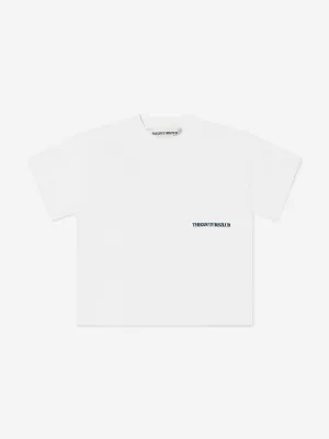 Kids Design Department Graphic T-Shirt in White
