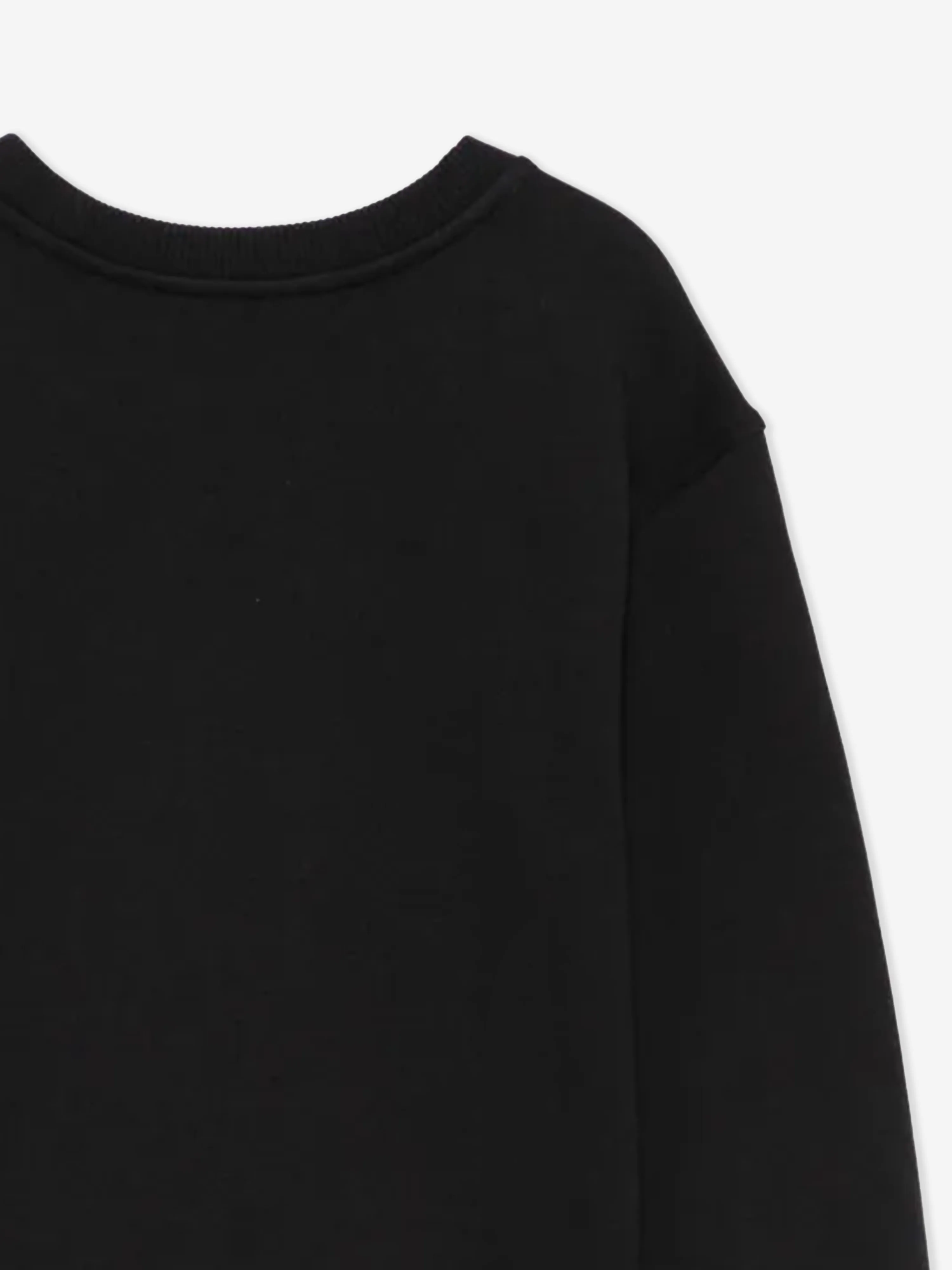 Kids Drummer Bear Sweatshirt in Black