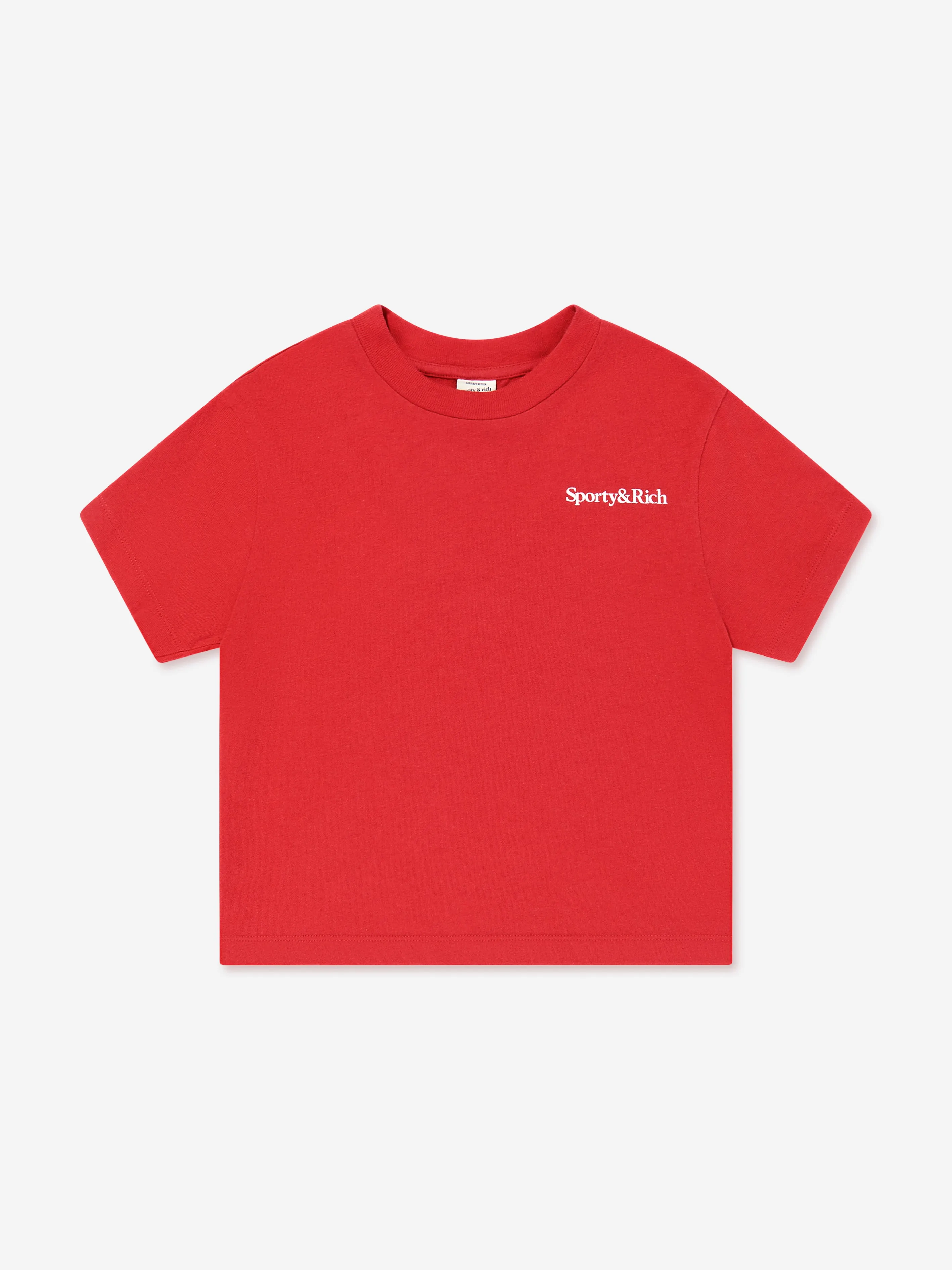 Kids Eat More Veggies T-Shirt in Red