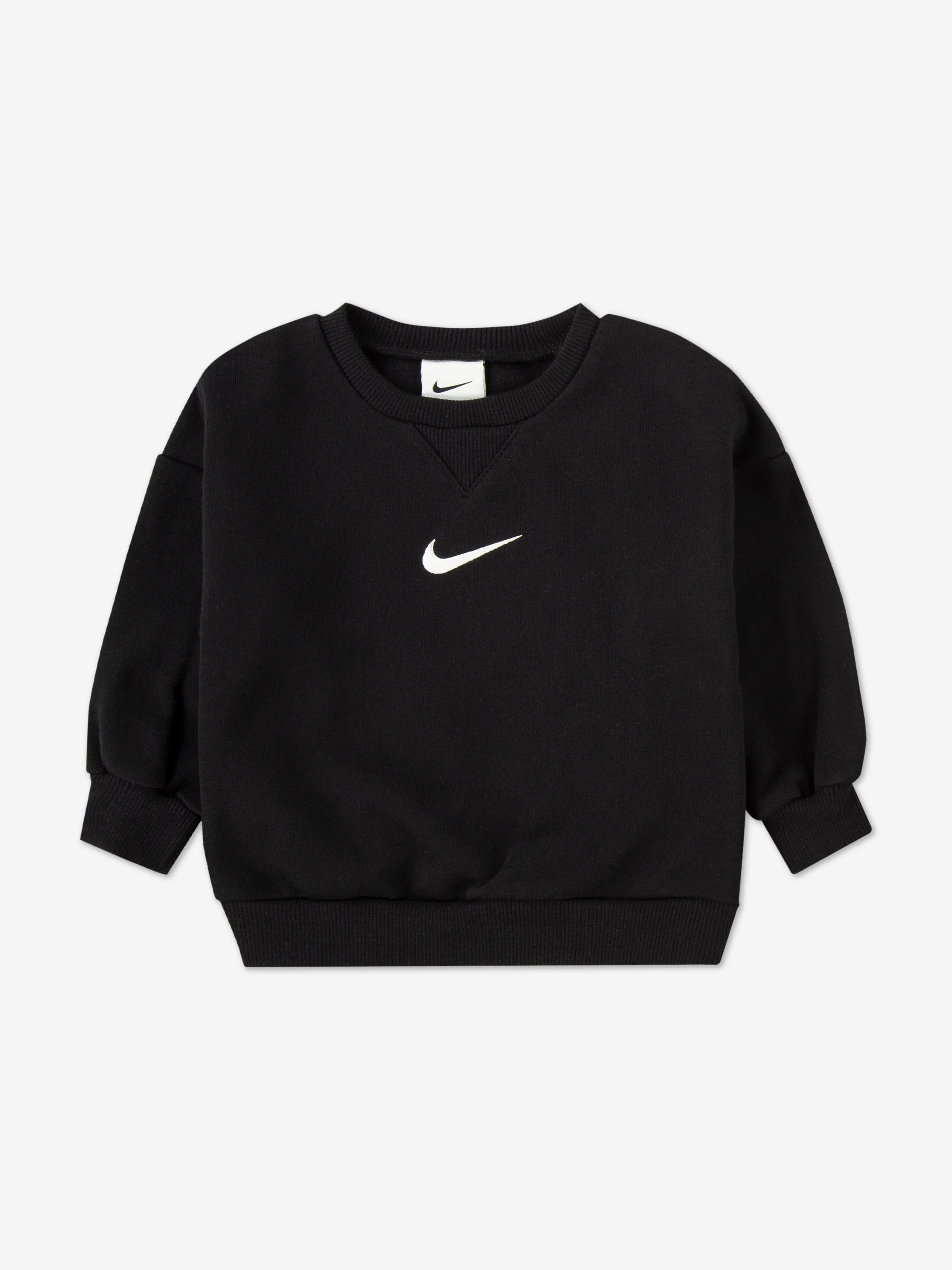 Kids Essential Fleece Tracksuit in Black