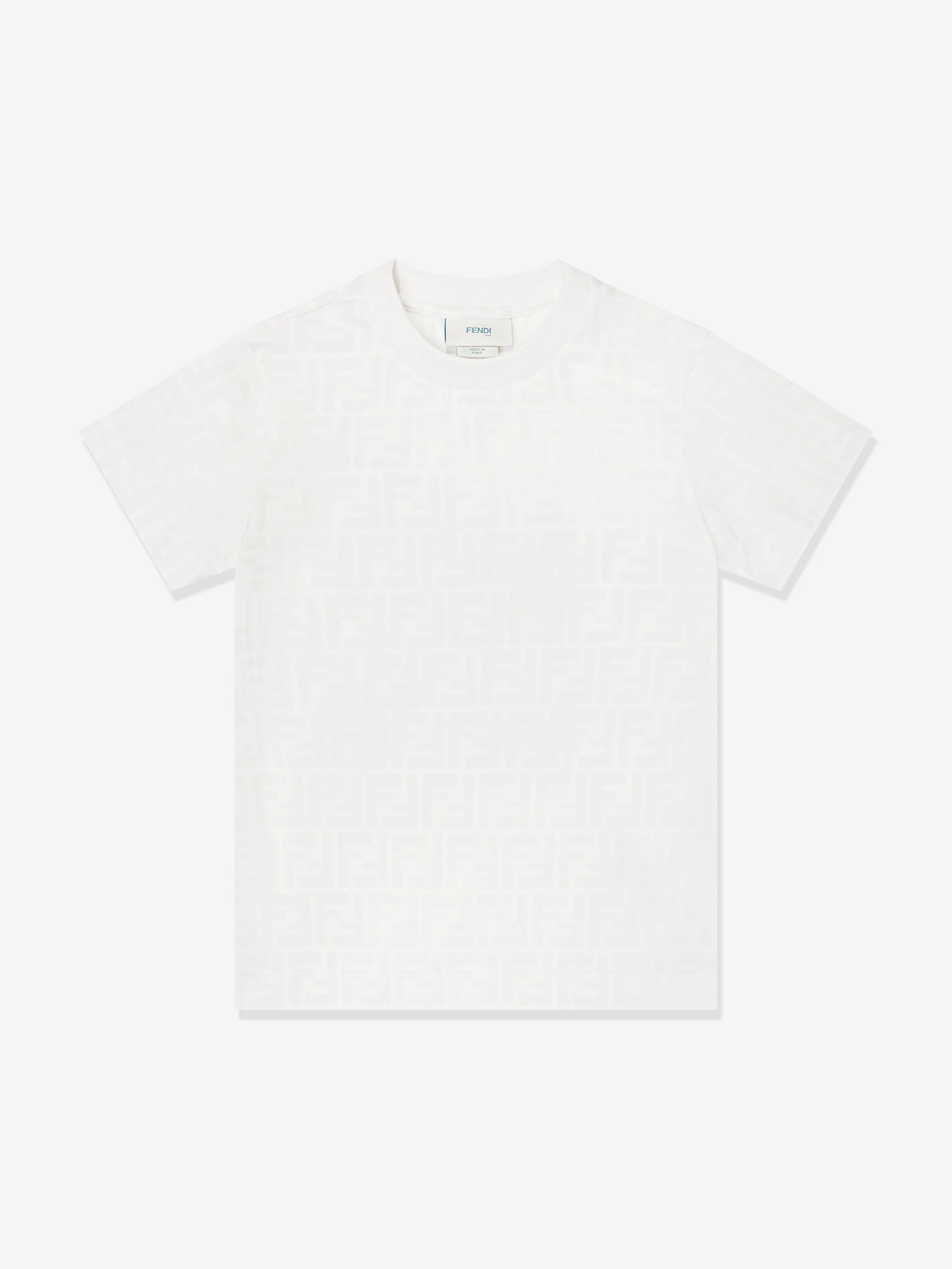 Kids FF Logo T-Shirt in White