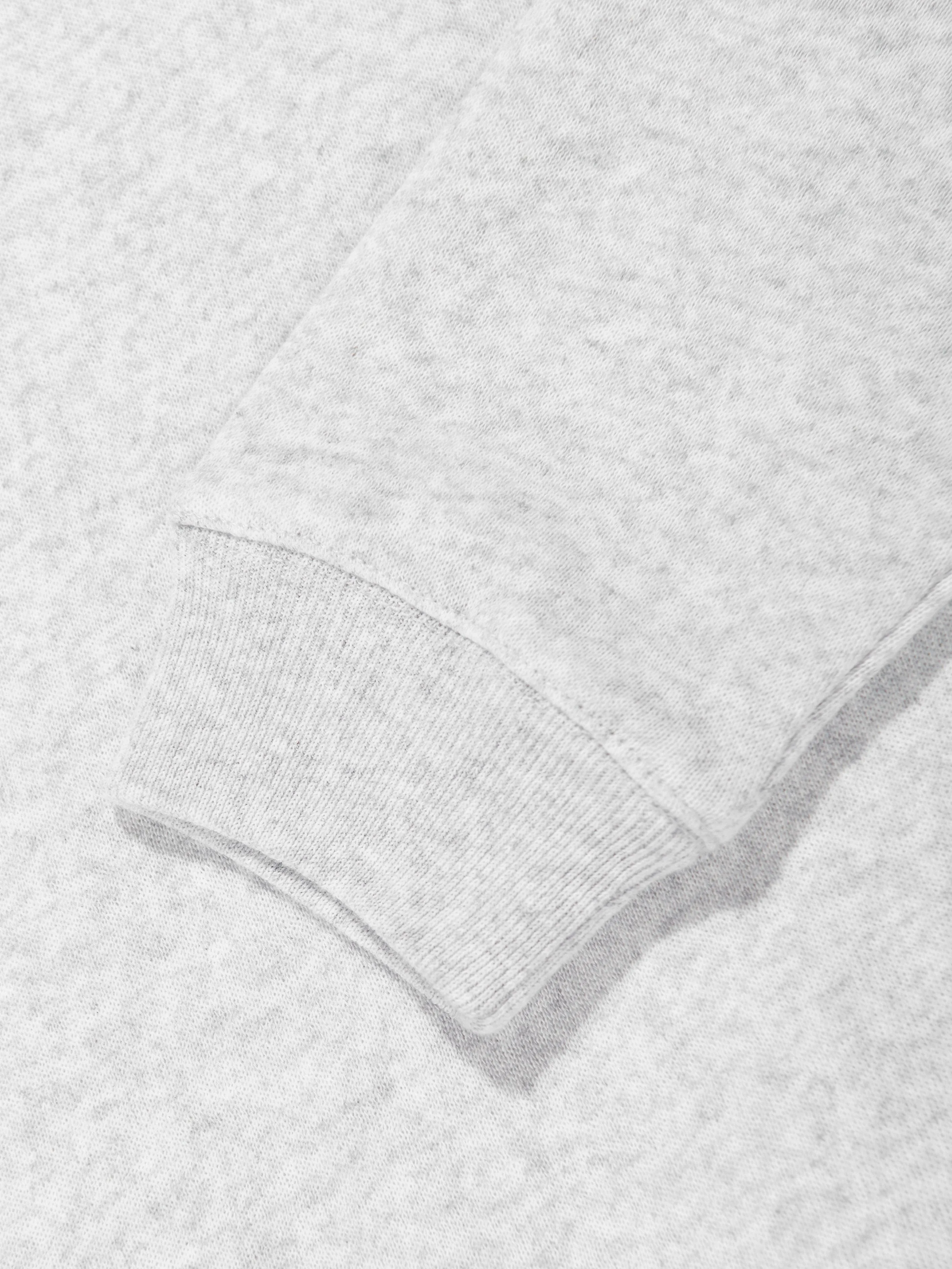 Kids H&W Crest Hoodie in Grey