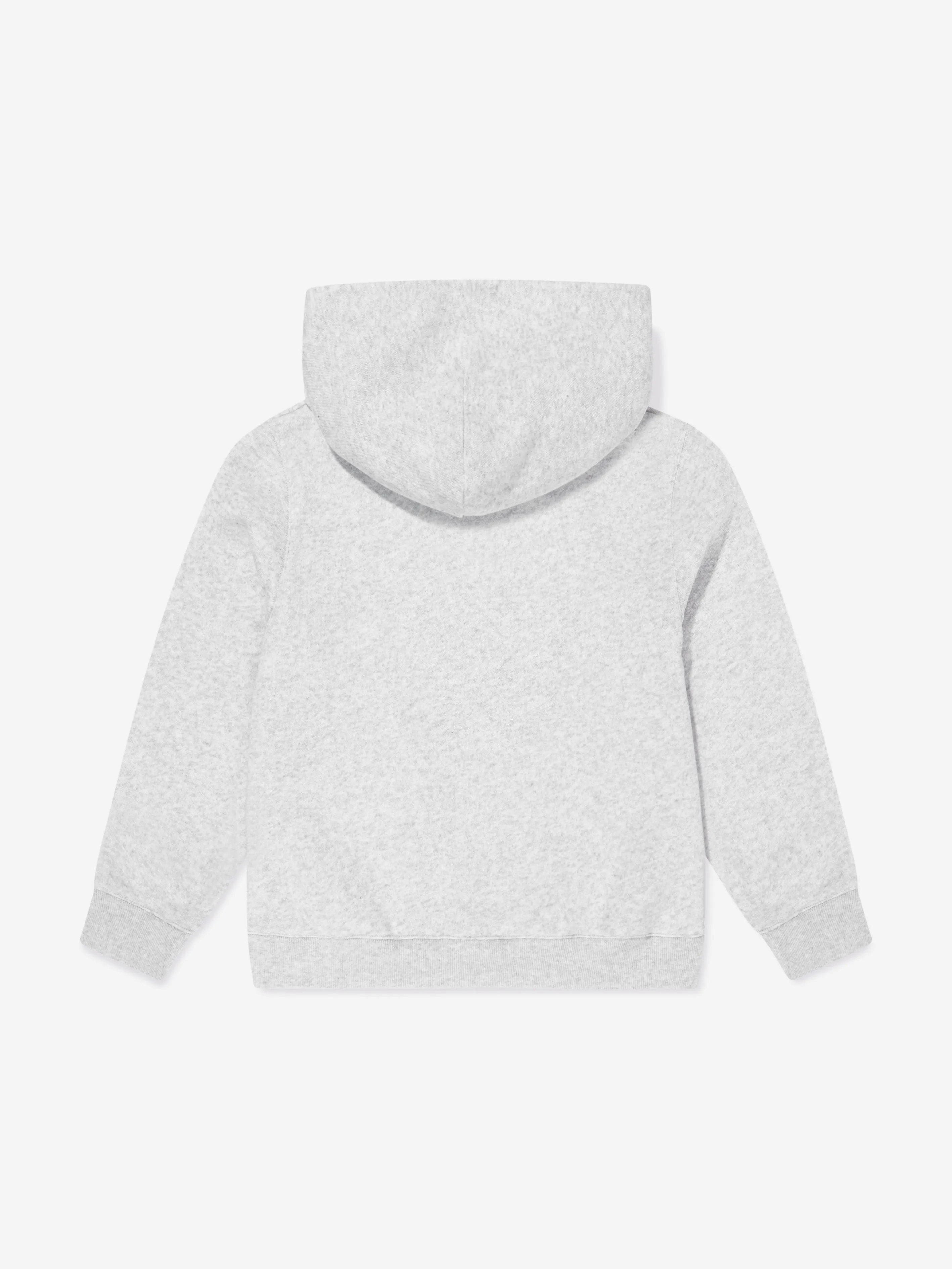 Kids H&W Crest Hoodie in Grey