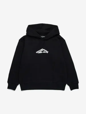 Kids Icon Hoodie in Black
