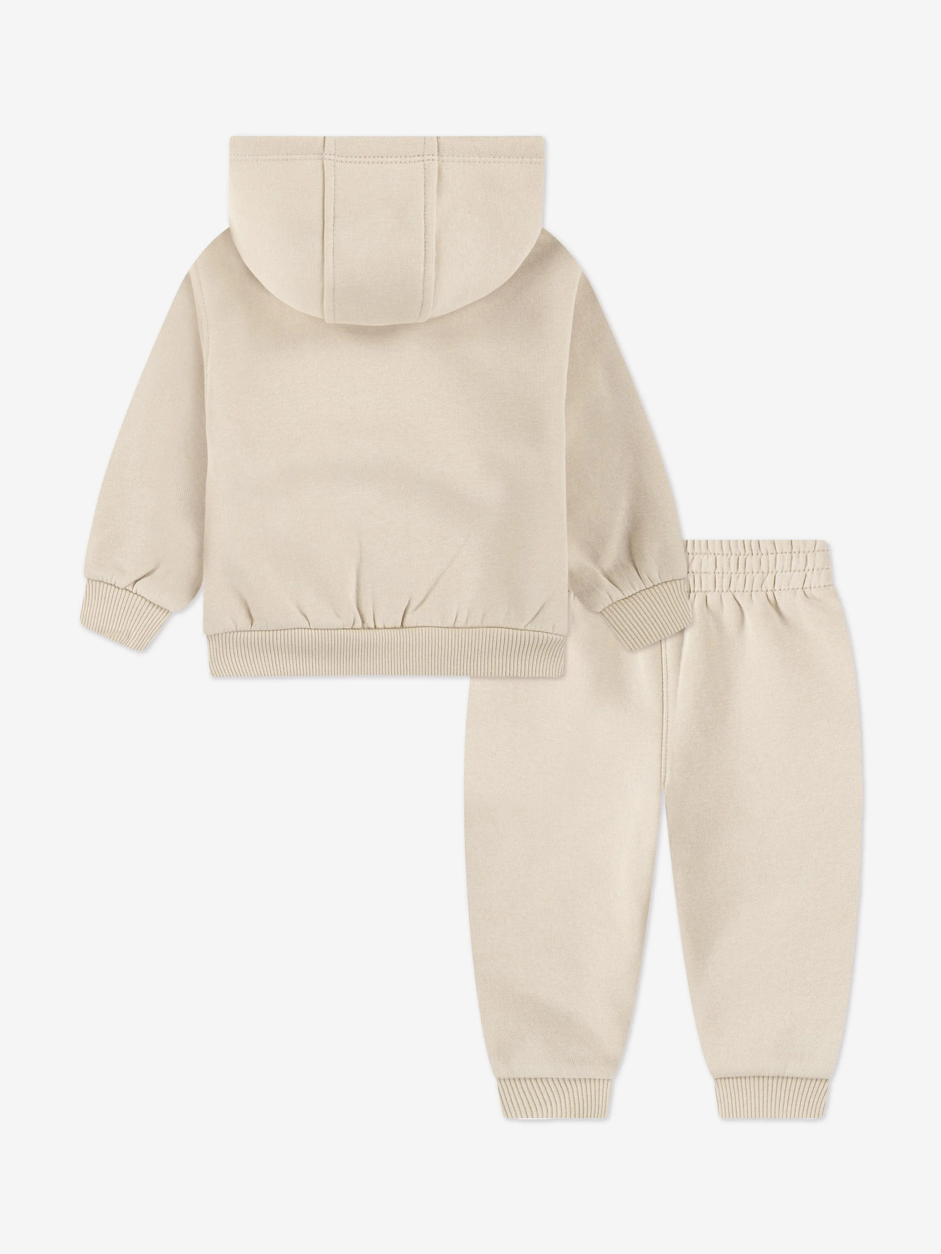 Kids LBR Full Zip Club Tracksuit in Beige