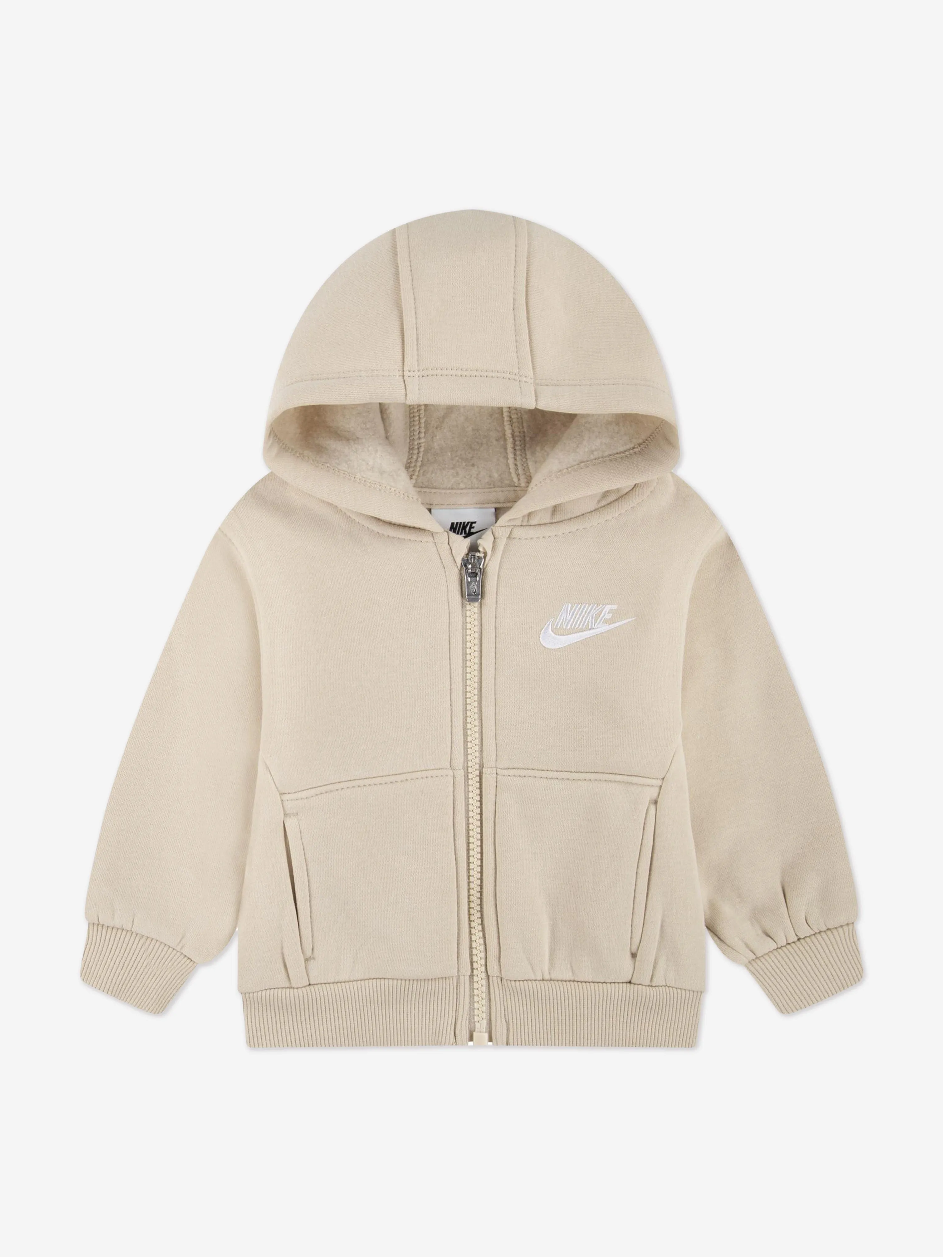 Kids LBR Full Zip Club Tracksuit in Beige