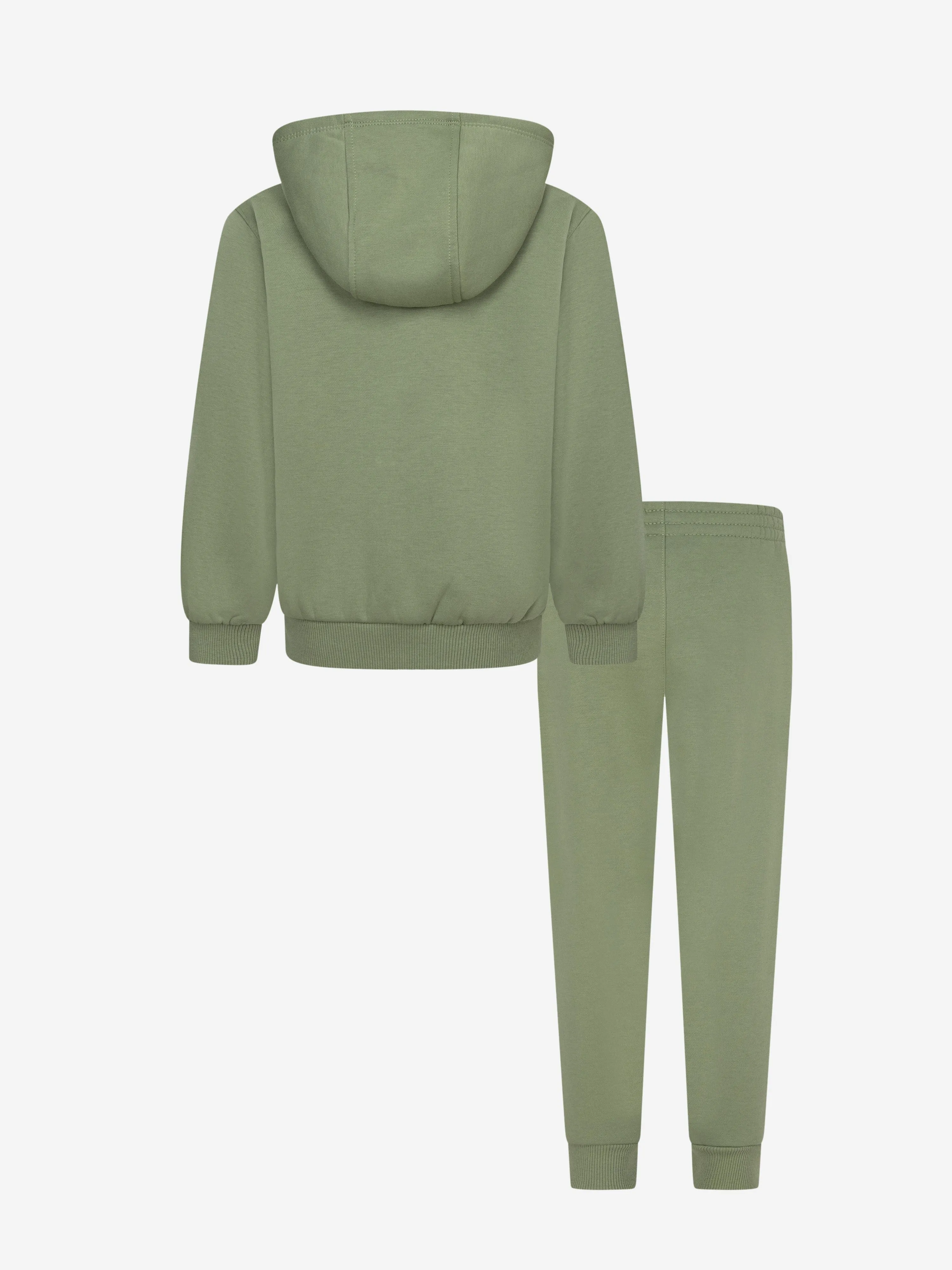 Kids LBR Full Zip Club Tracksuit in Green