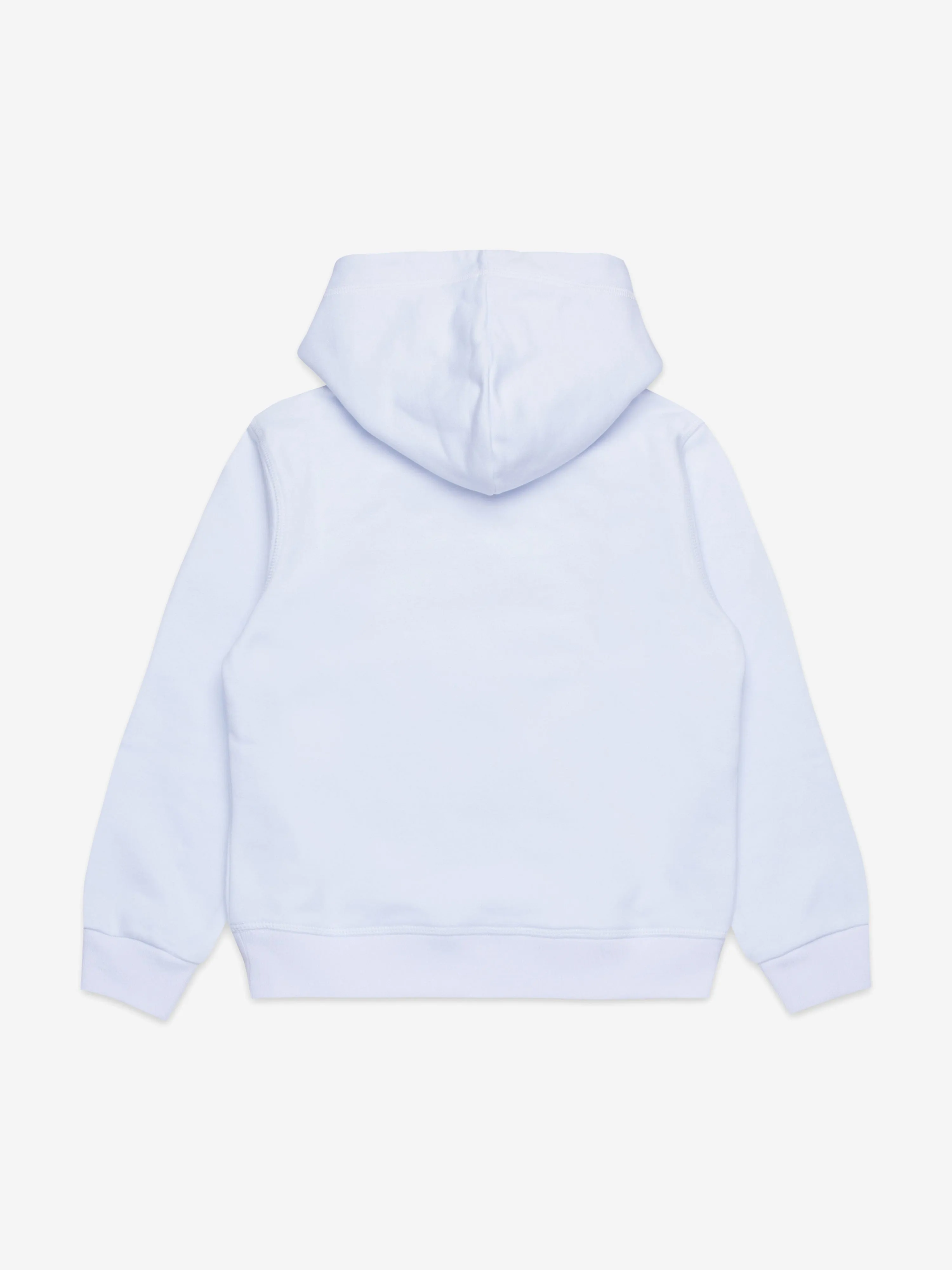 Kids Logo Hoodie in White