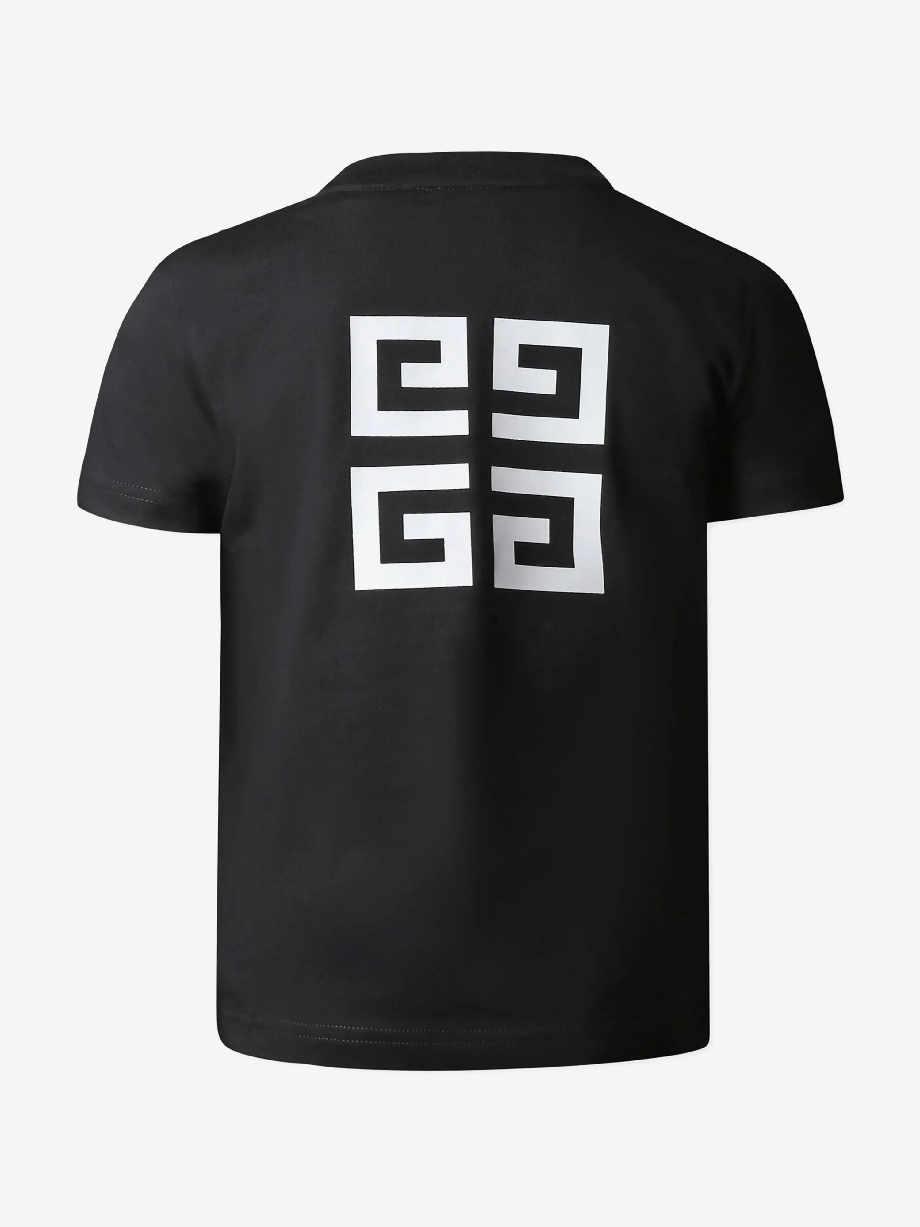 Kids Logo Print T-Shirt in Black