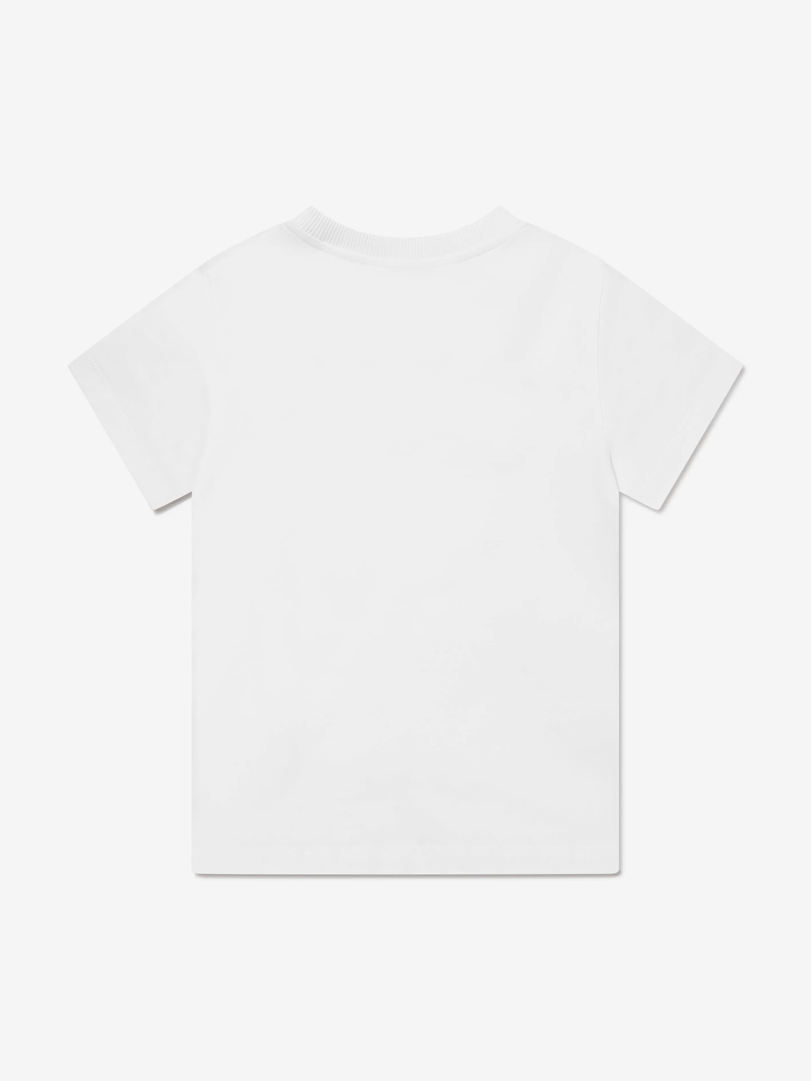 Kids Logo Print T-Shirt in White