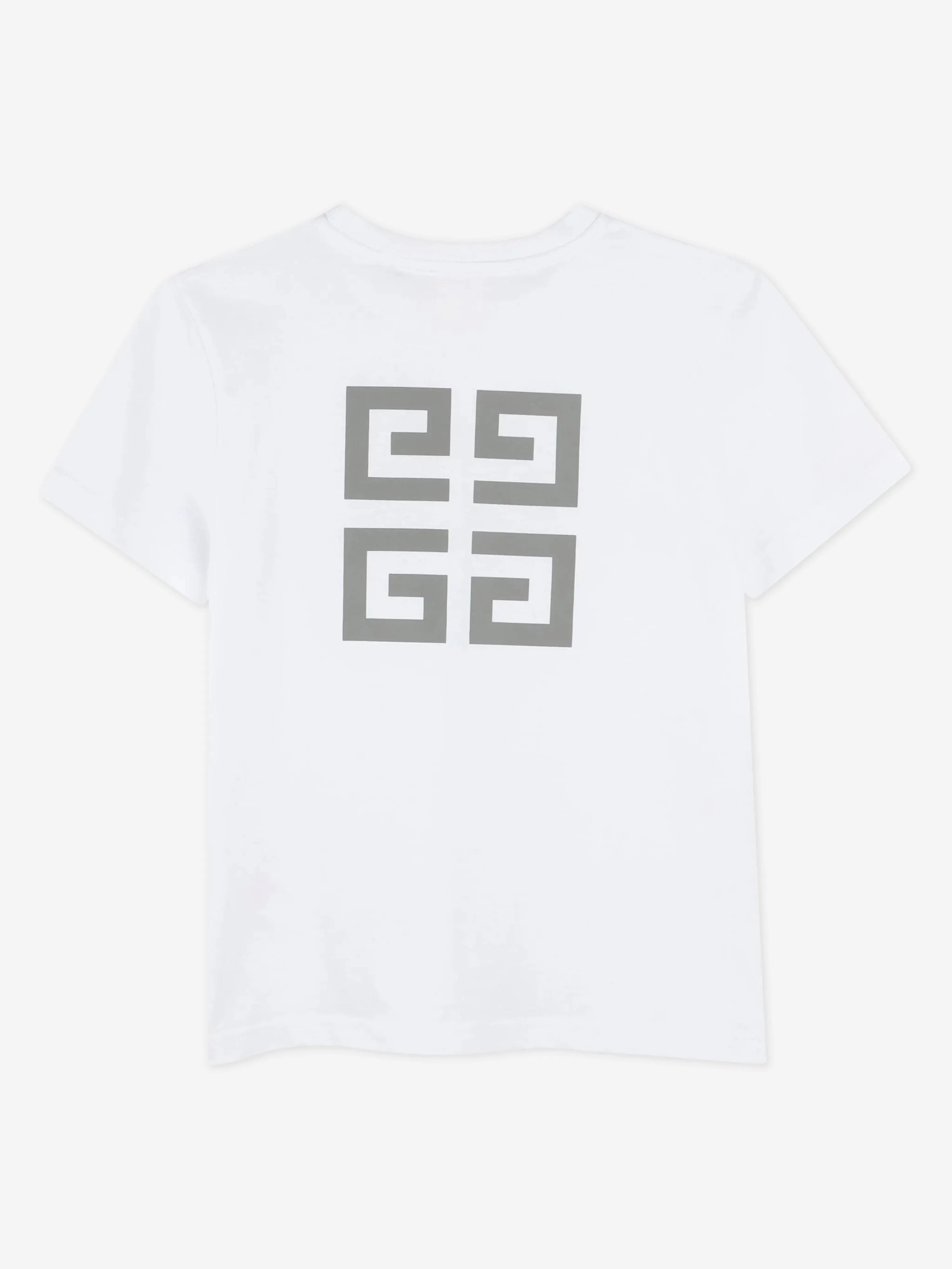 Kids Logo Print T-Shirt in White