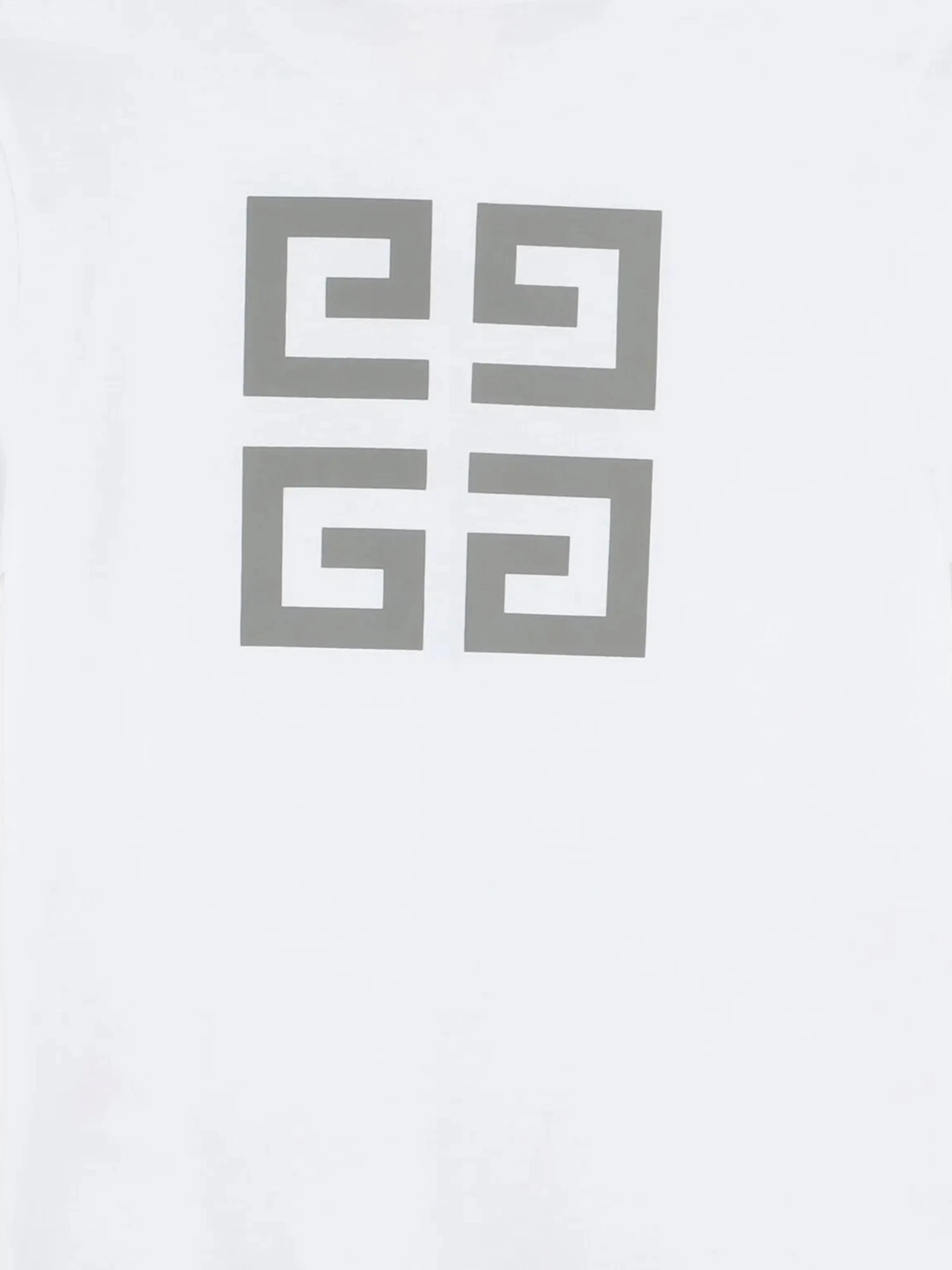Kids Logo Print T-Shirt in White
