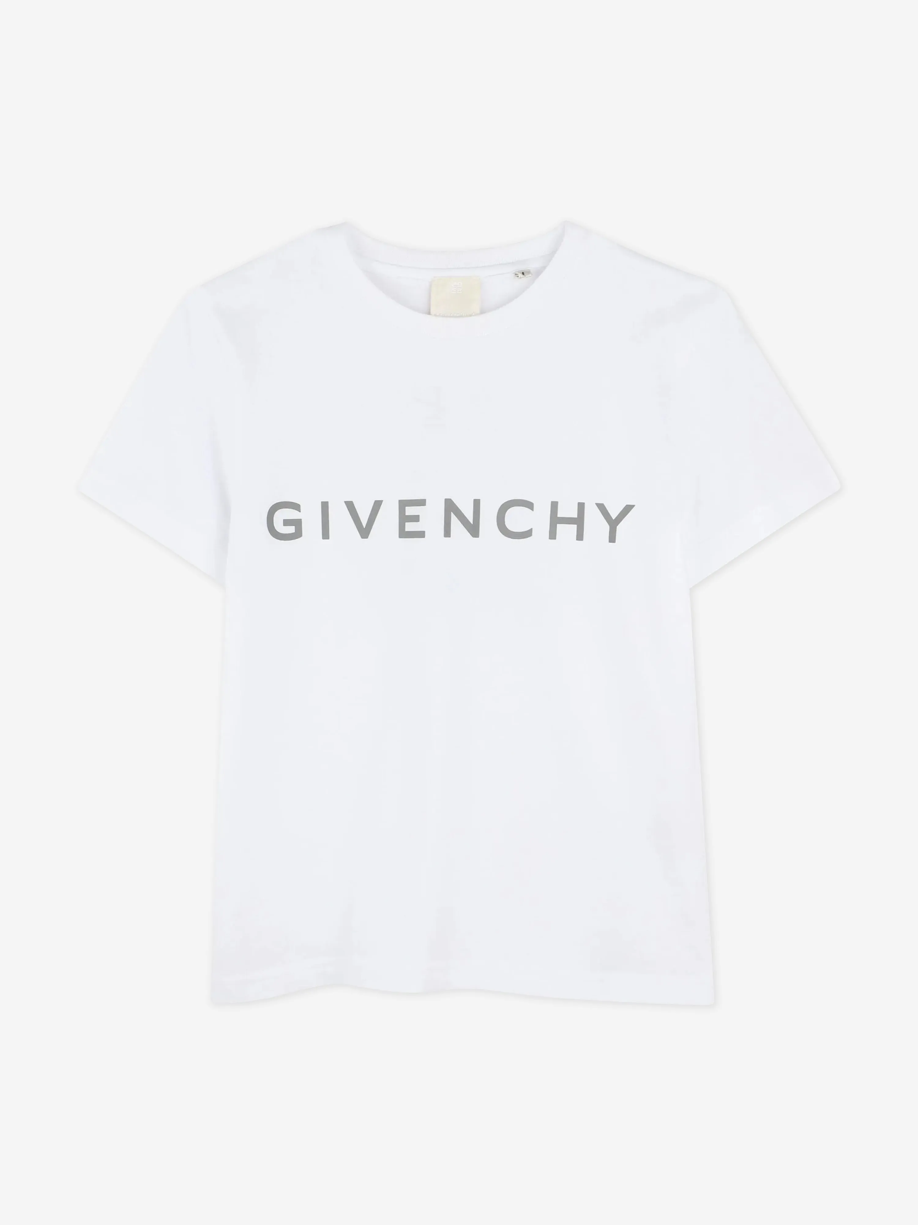 Kids Logo Print T-Shirt in White