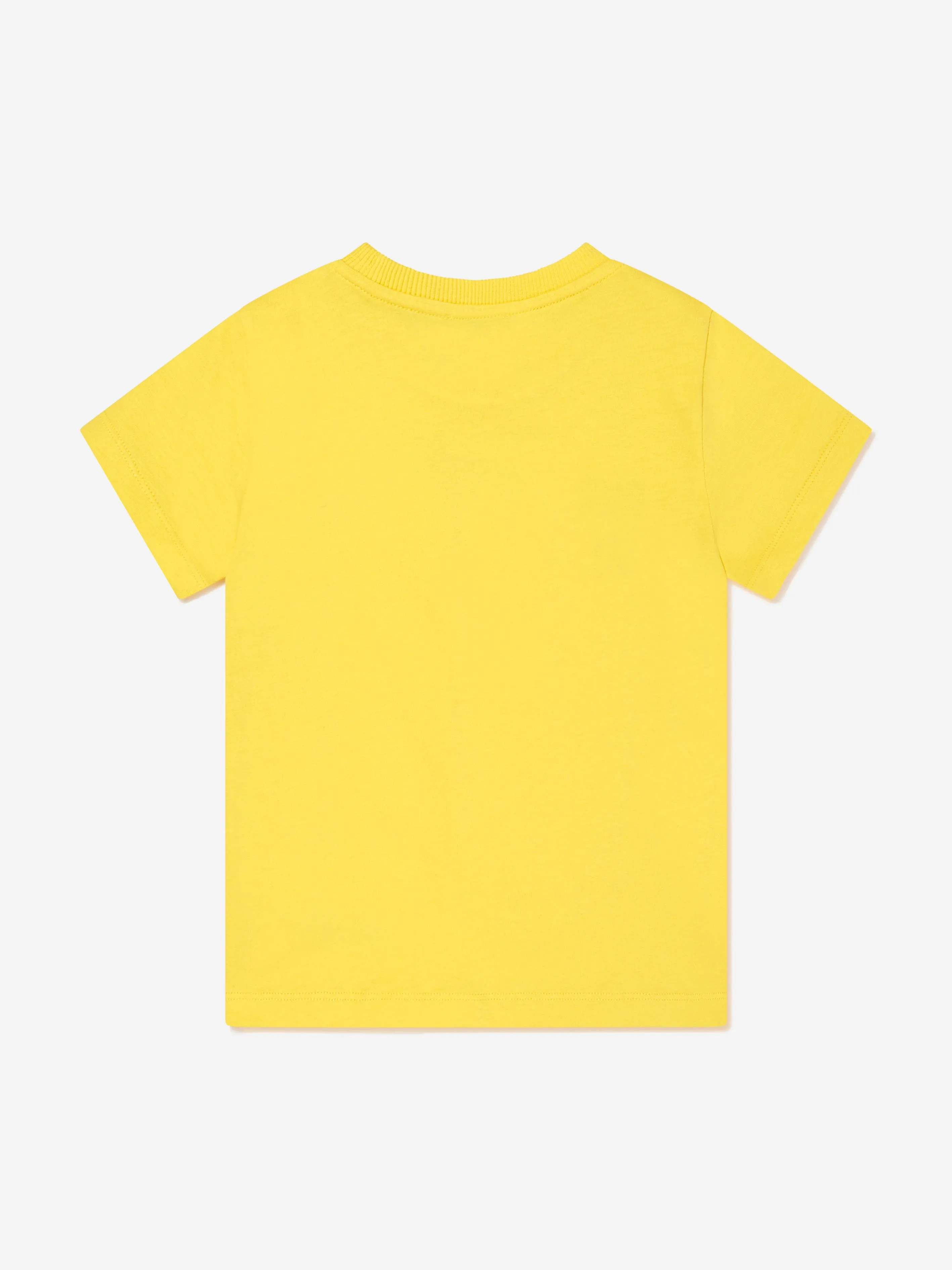 Kids Logo Print T-Shirt in Yellow