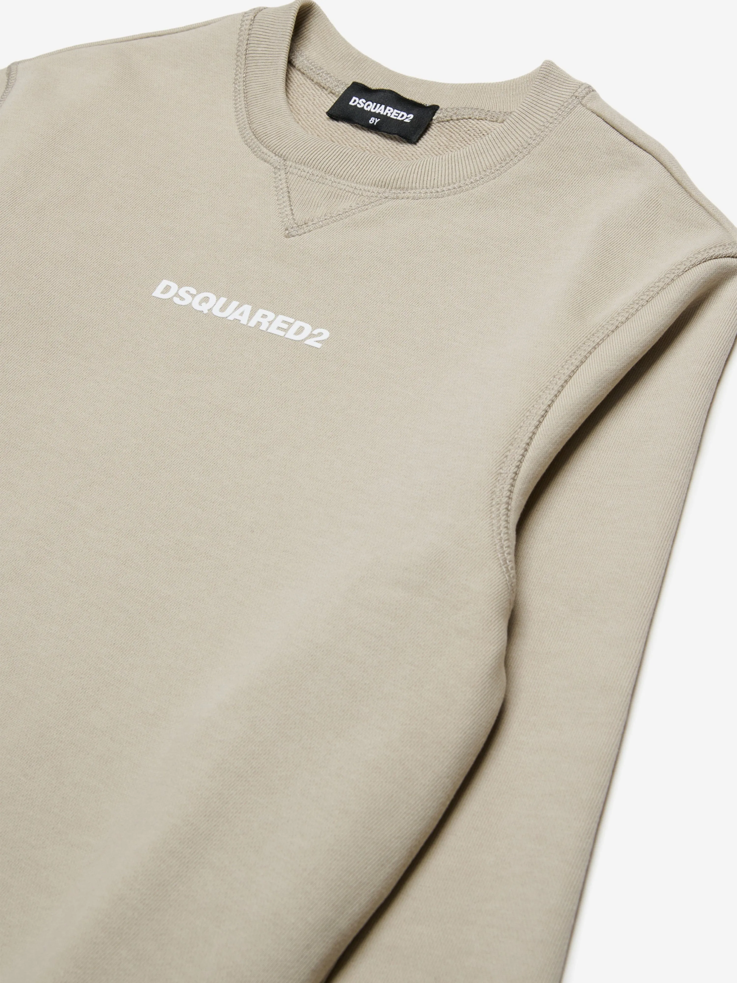 Kids Logo Sweatshirt in Beige