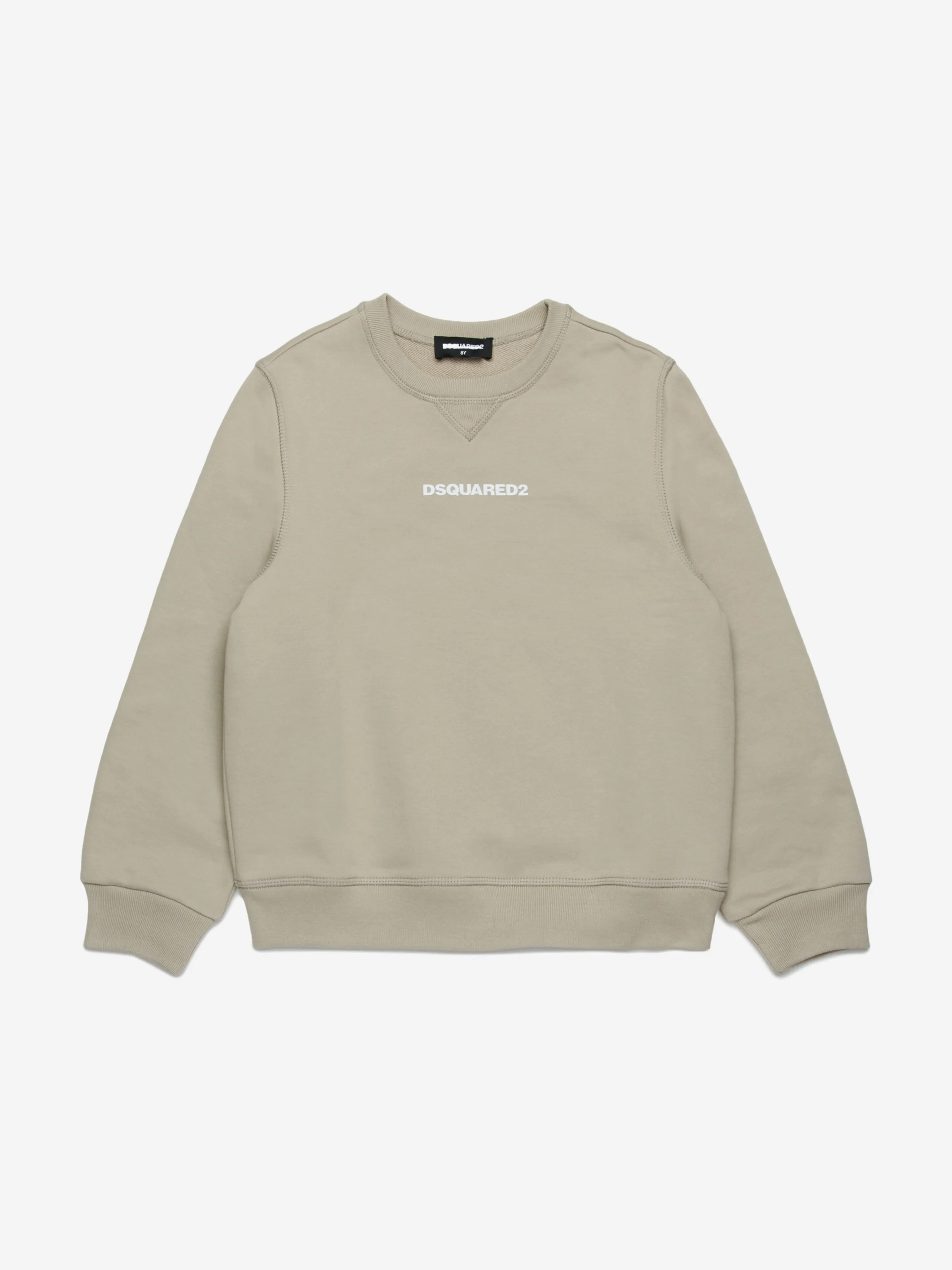 Kids Logo Sweatshirt in Beige