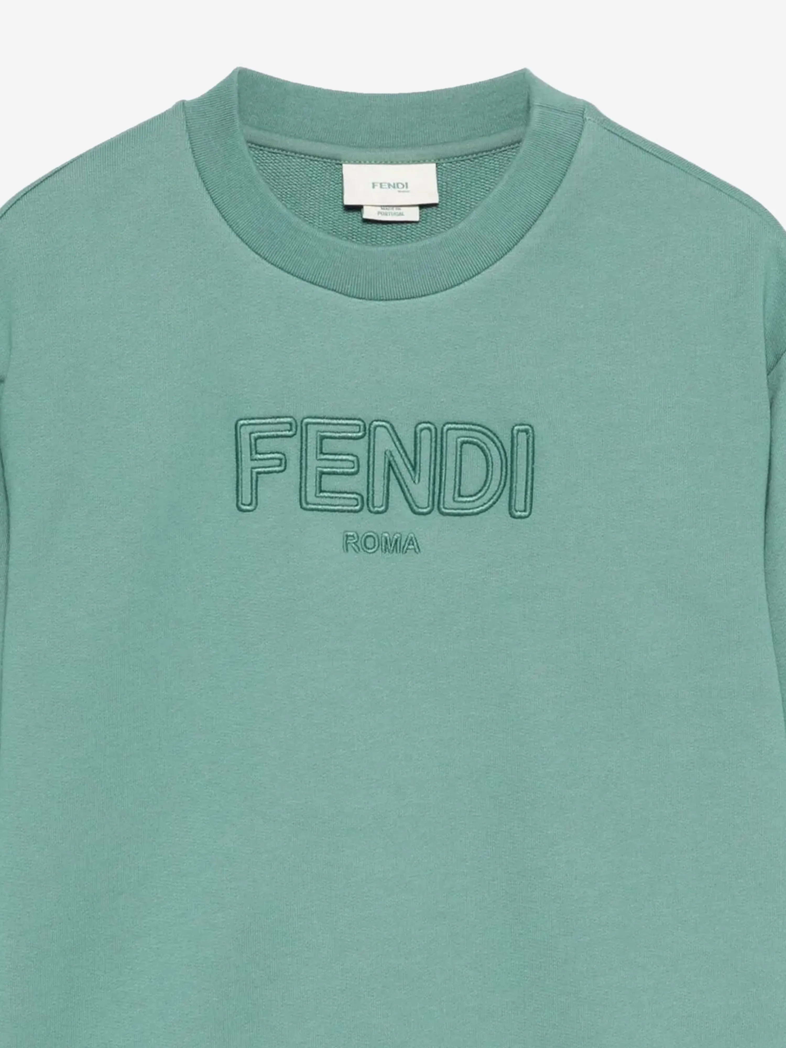 Kids Logo Sweatshirt in Green