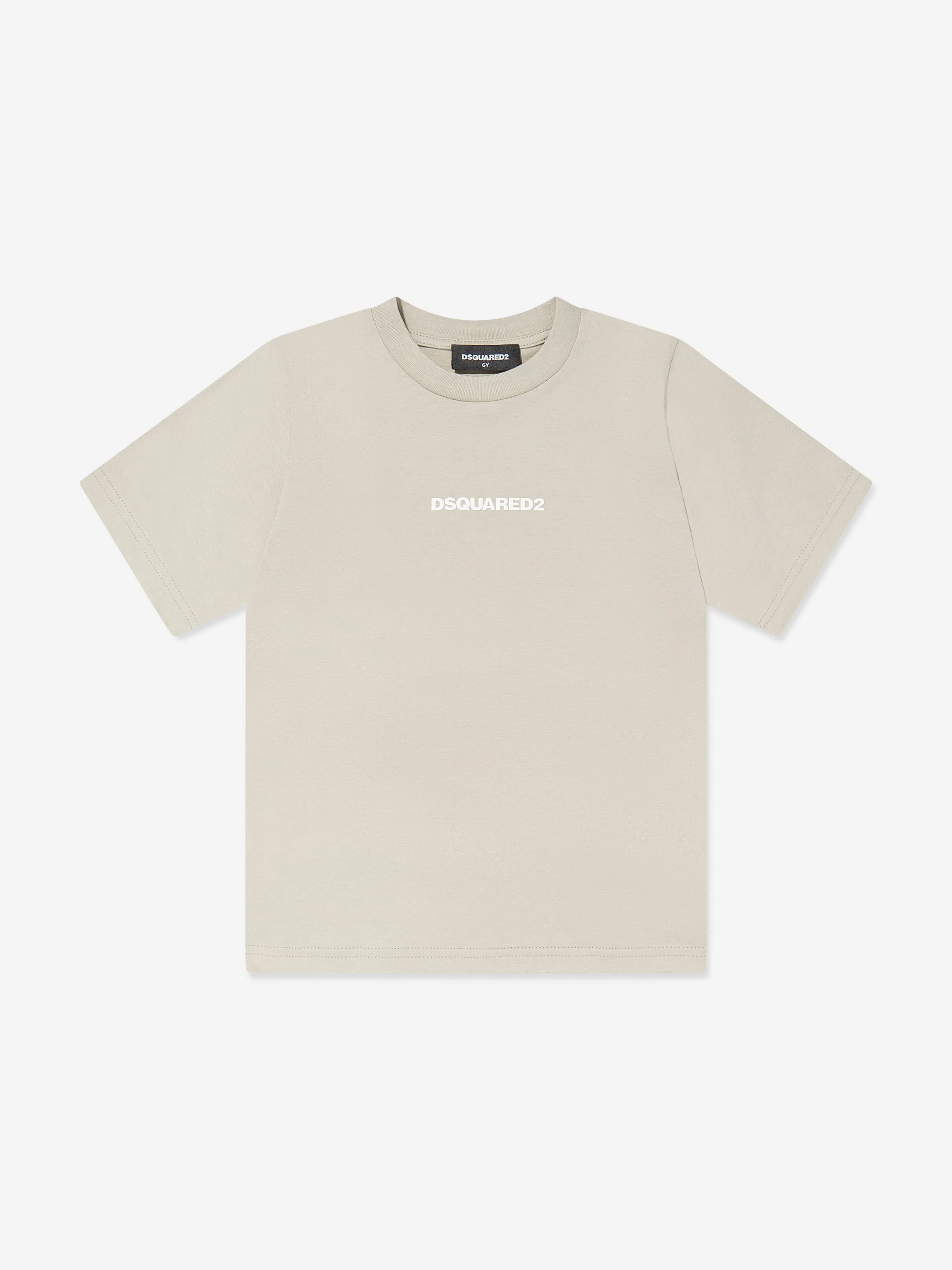 Kids Logo T-Shirt in Beige