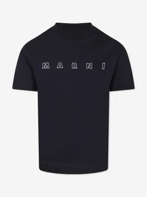 Kids Logo T-Shirt in Navy