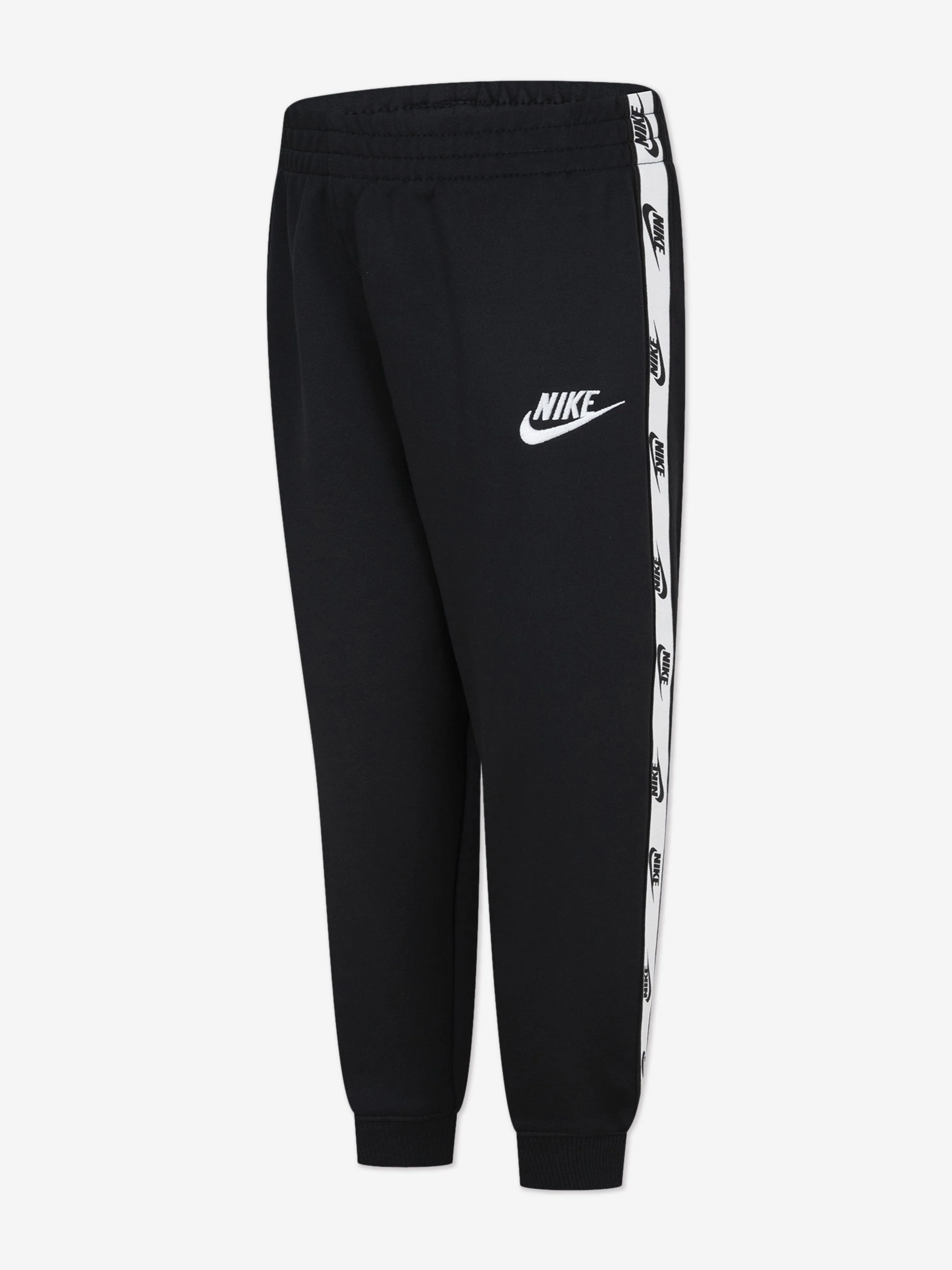 Kids Logo Tape Tracksuit in Black