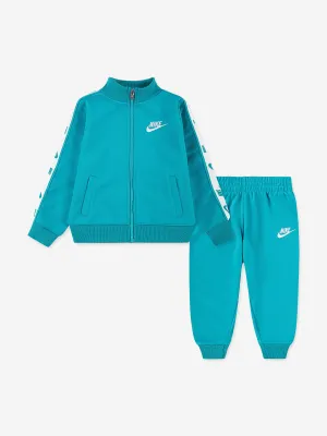 Kids Logo Tape Tracksuit in Green
