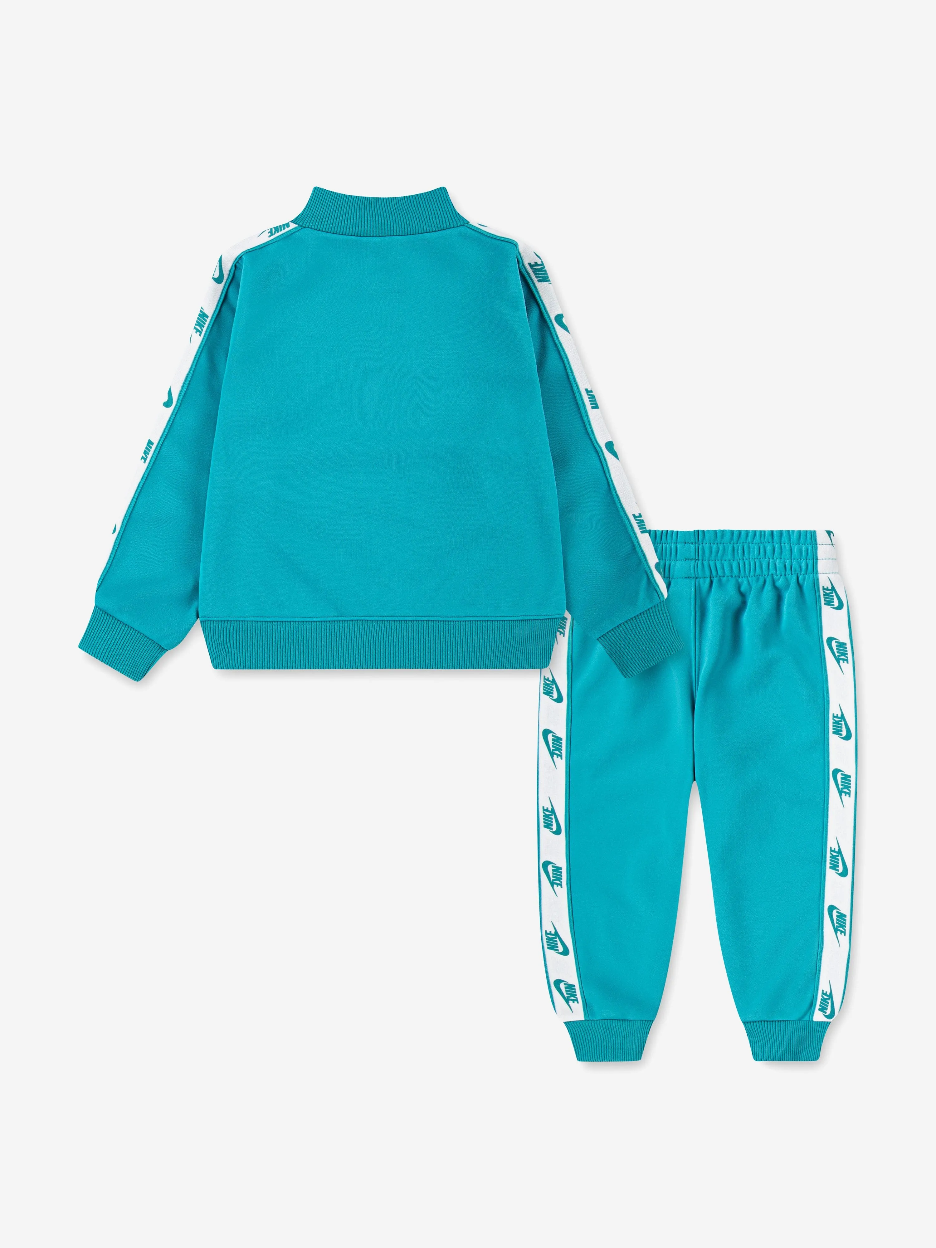 Kids Logo Tape Tracksuit in Green