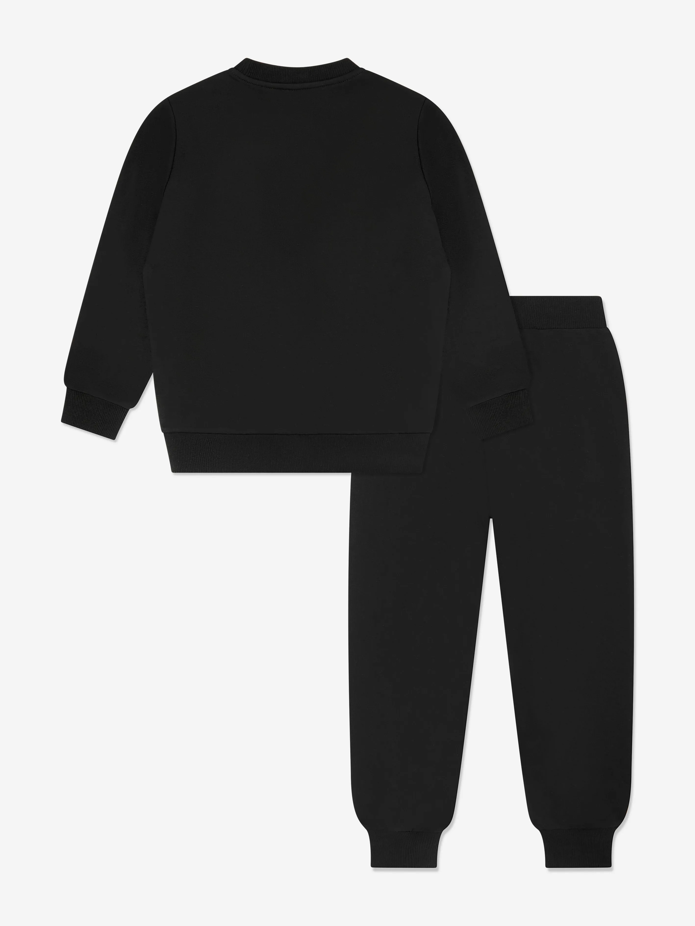 Kids Logo Tracksuit in Black