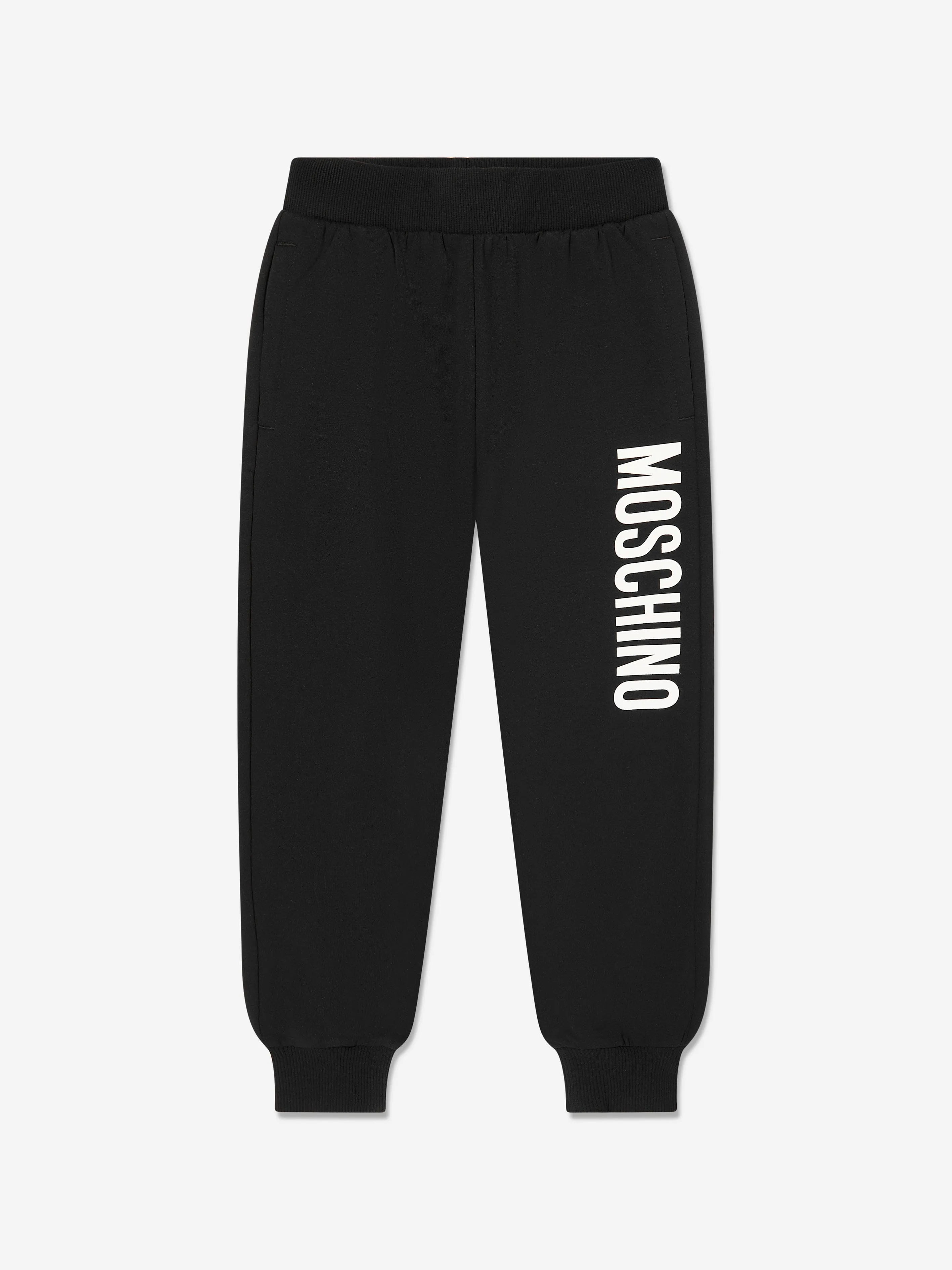 Kids Logo Tracksuit in Black