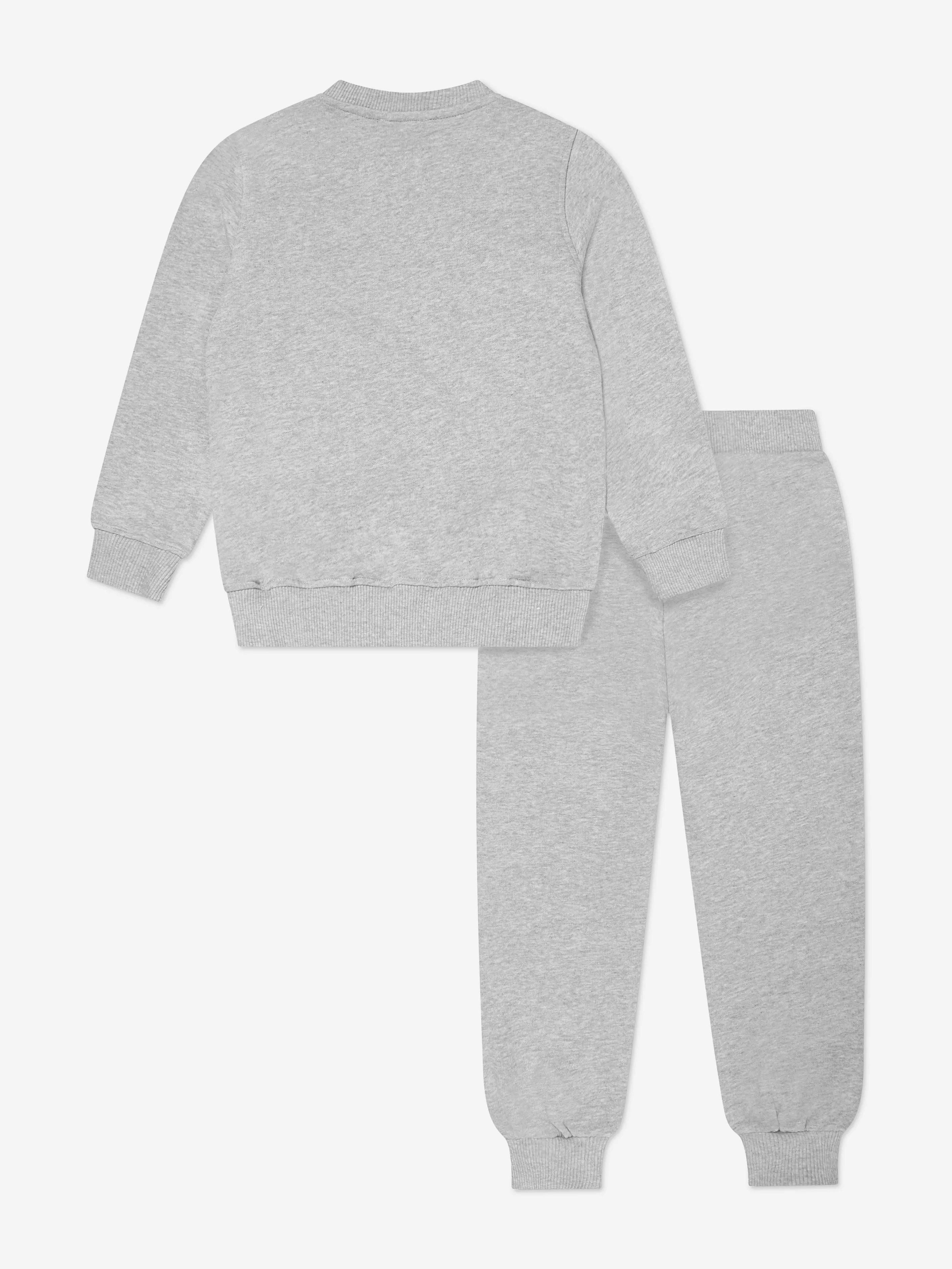 Kids Logo Tracksuit in Grey
